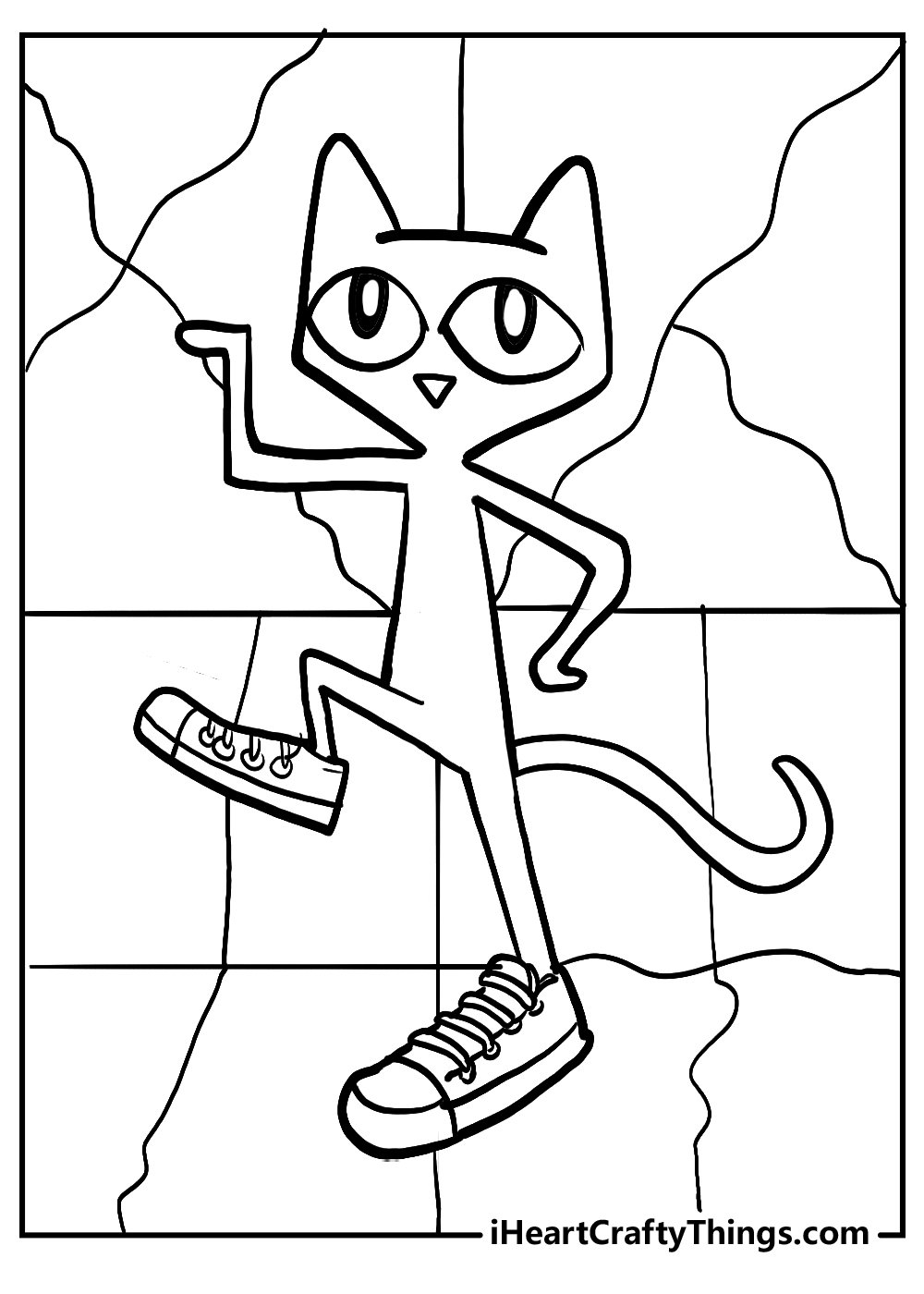 Free Printable Pete The Cat Template