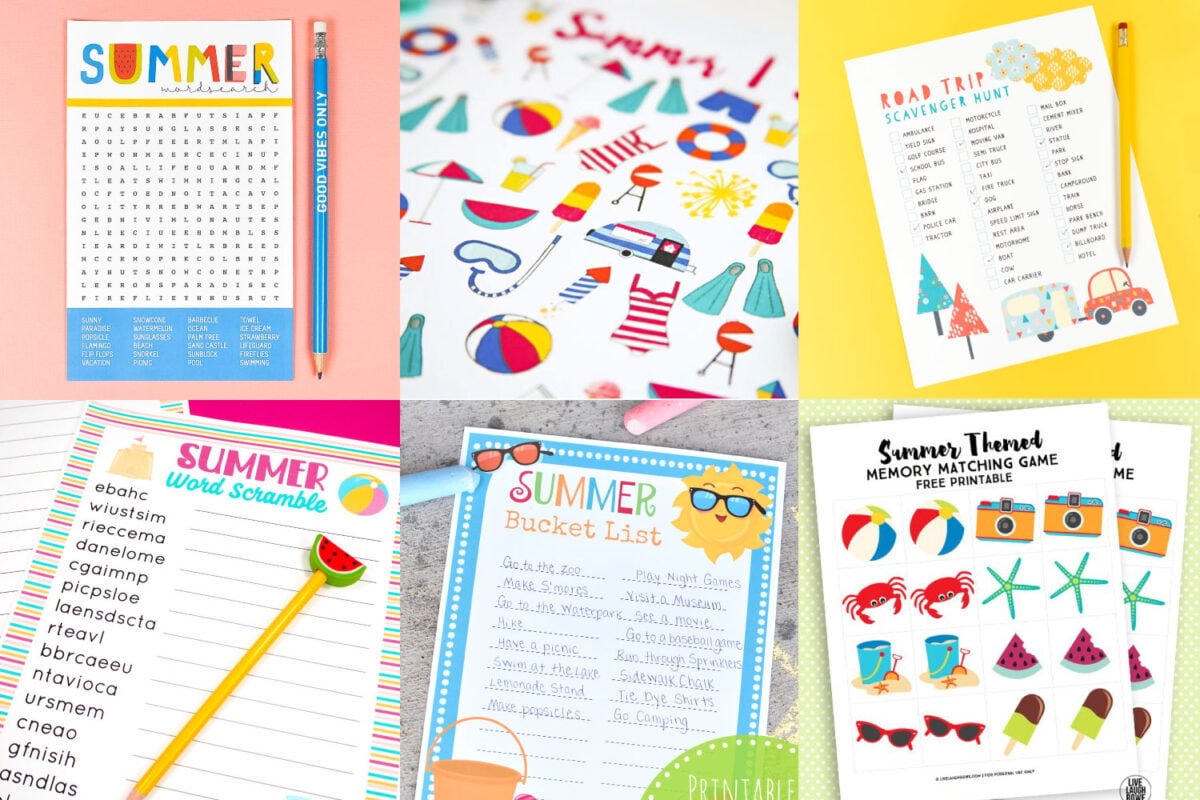 Free Printable Games