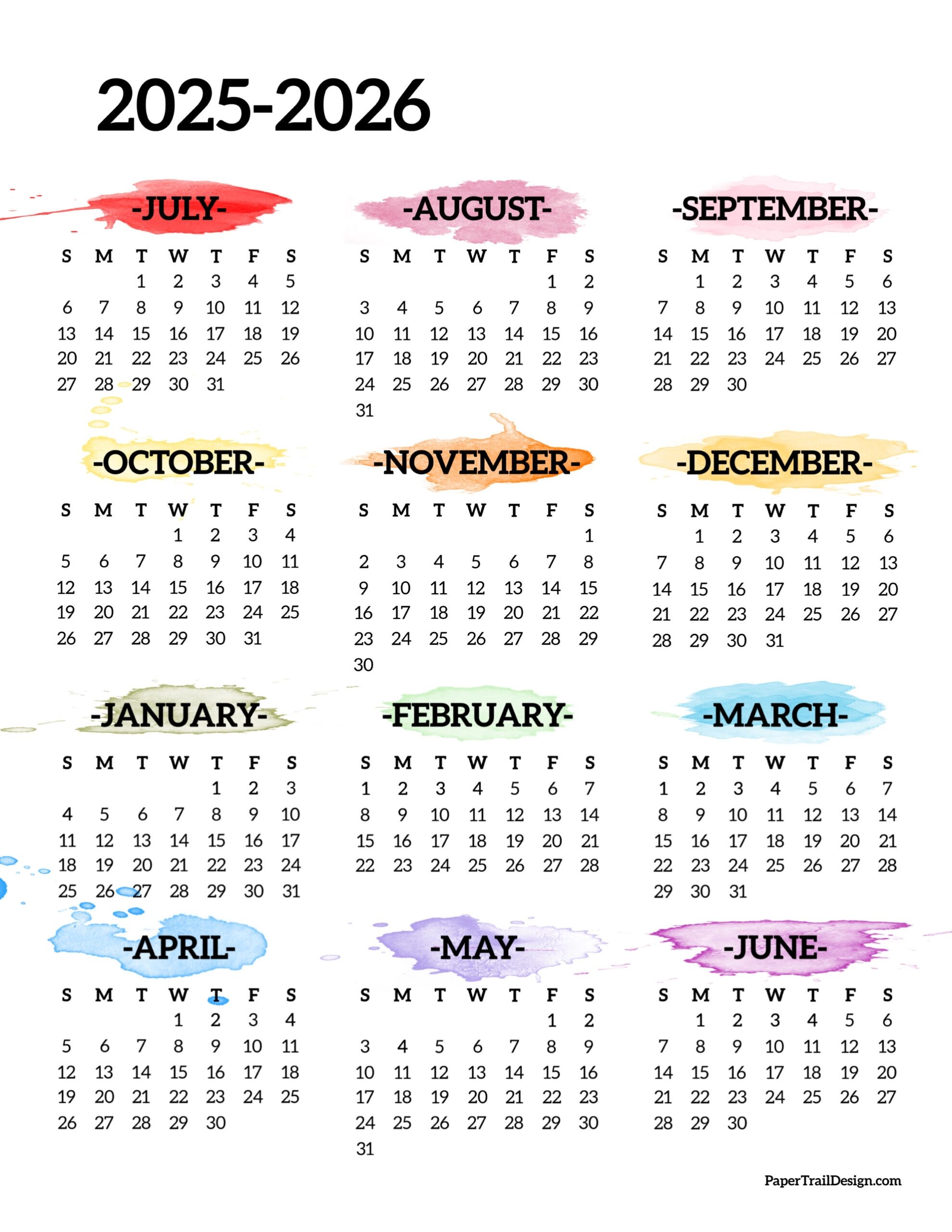 May 2026 Calendar School