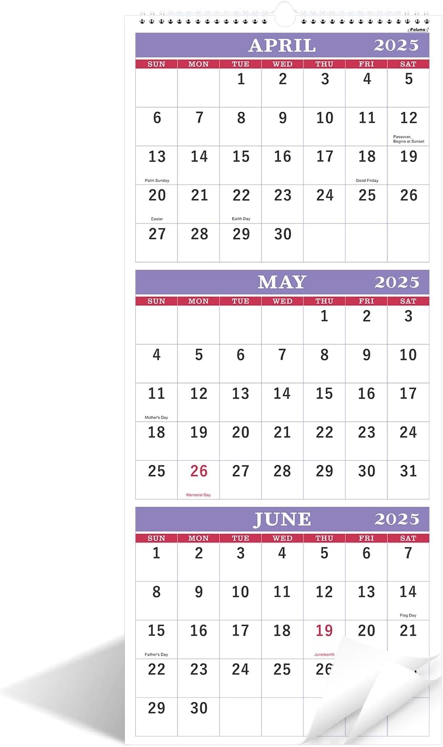 2025 2026 Wall Calendar 3 Month Wall Calendar Egypt Ubuy