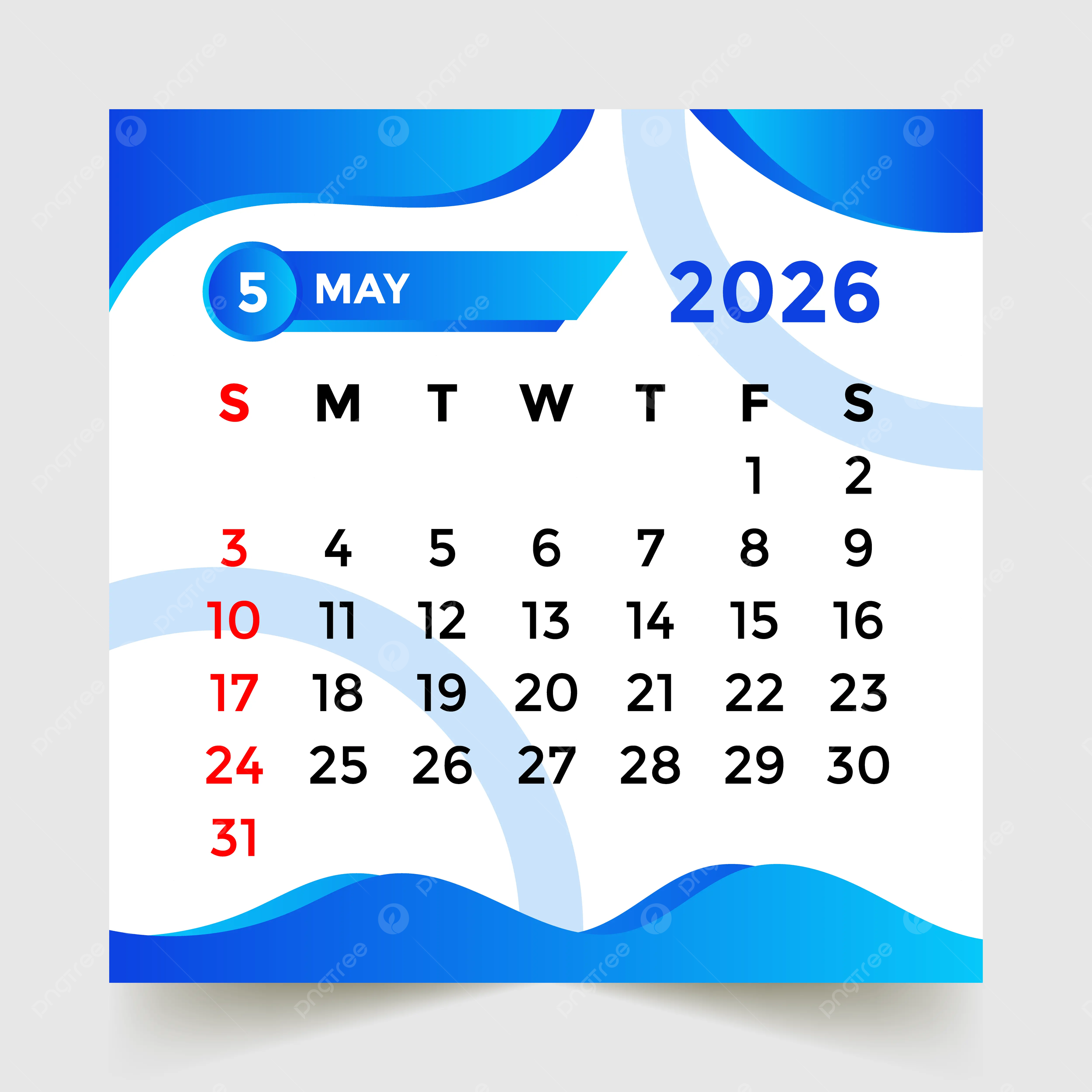 May 2026 Social Media Calendar
