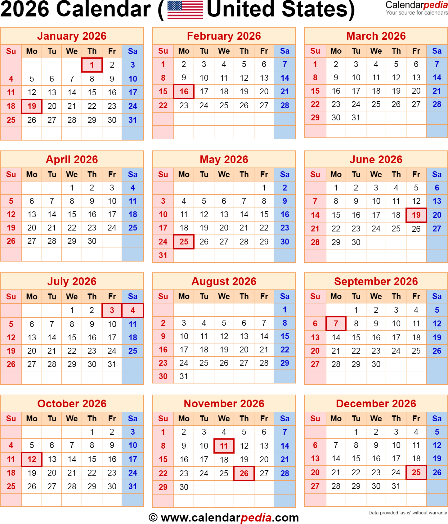 May Holidays 2026 Usa Calendar