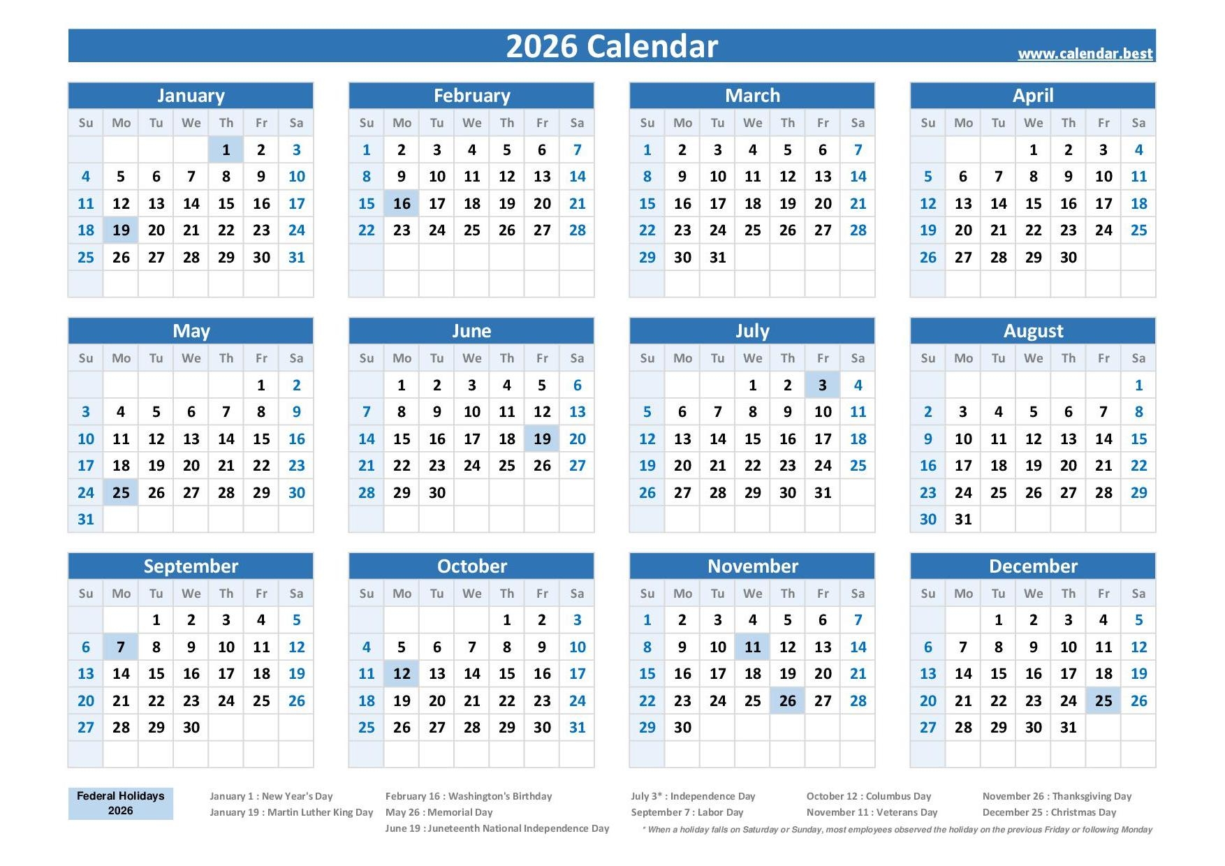 National Day Calendar May 2 2026
