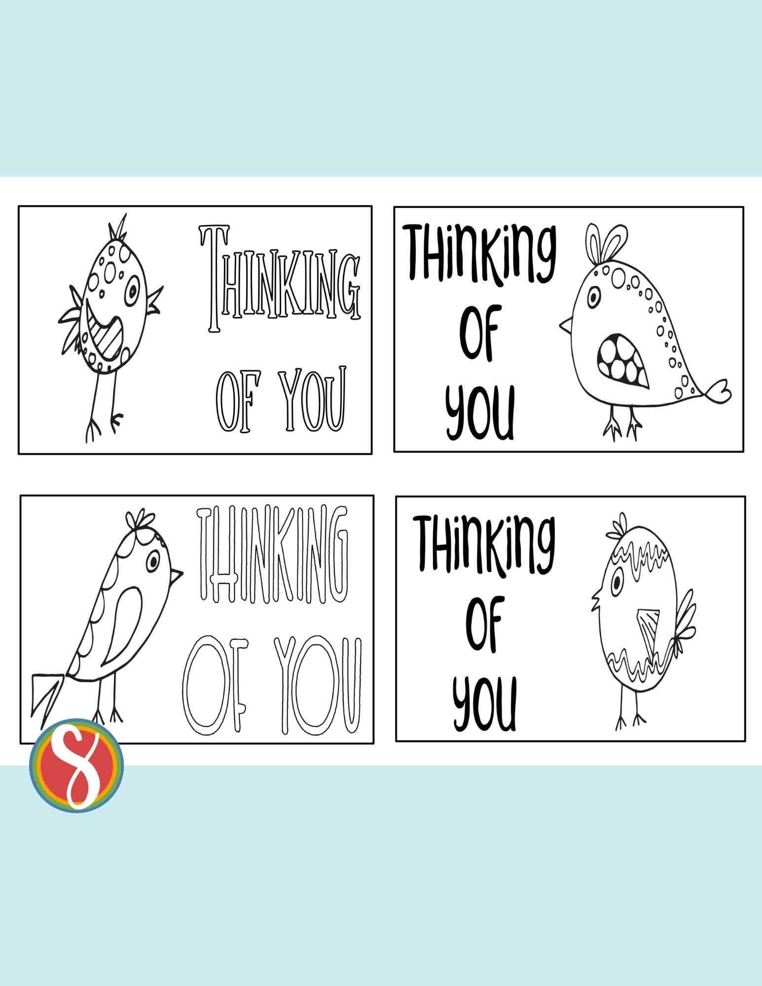 Free Printable Thinking Of You Cards