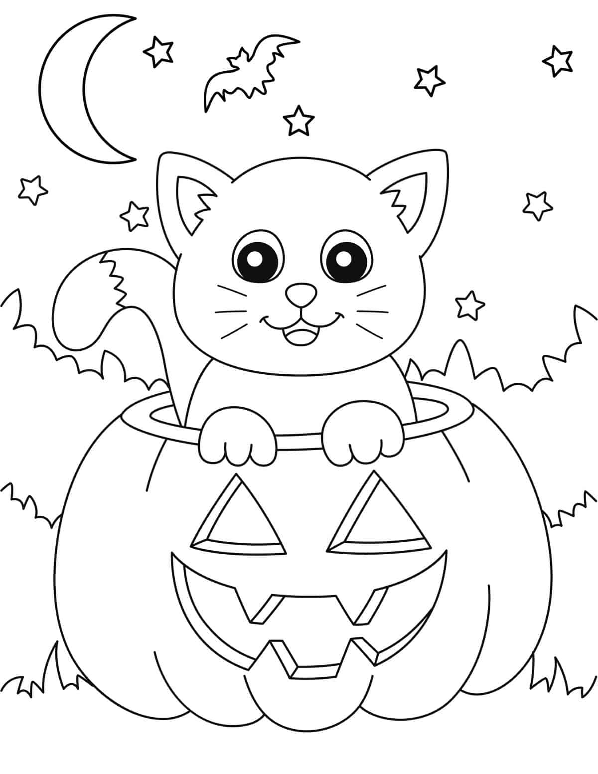 40 Free Halloween Coloring Pages For Kids And Adults Prudent 