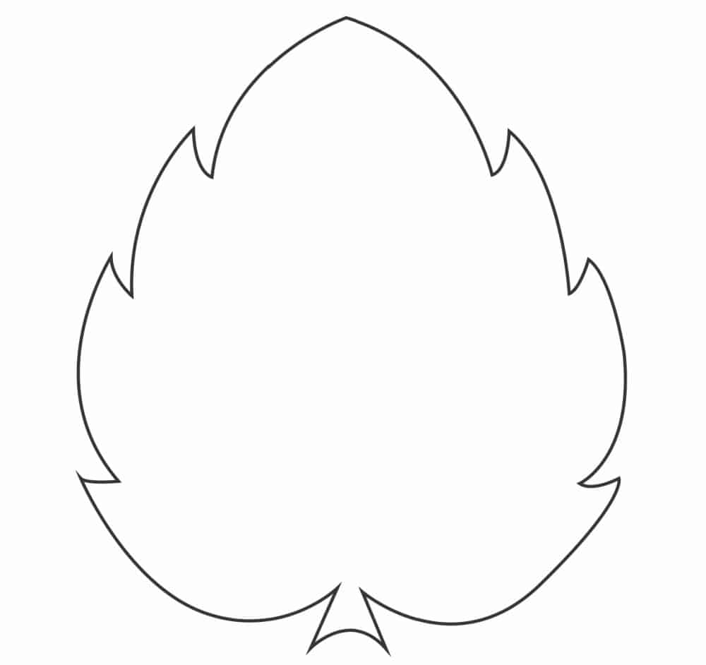 Fall Leaves Template Free Printable