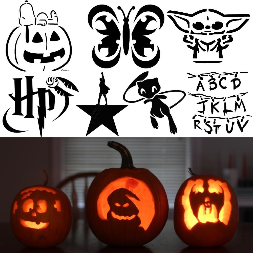 Pumpkin Face Template Free Printable Pdf