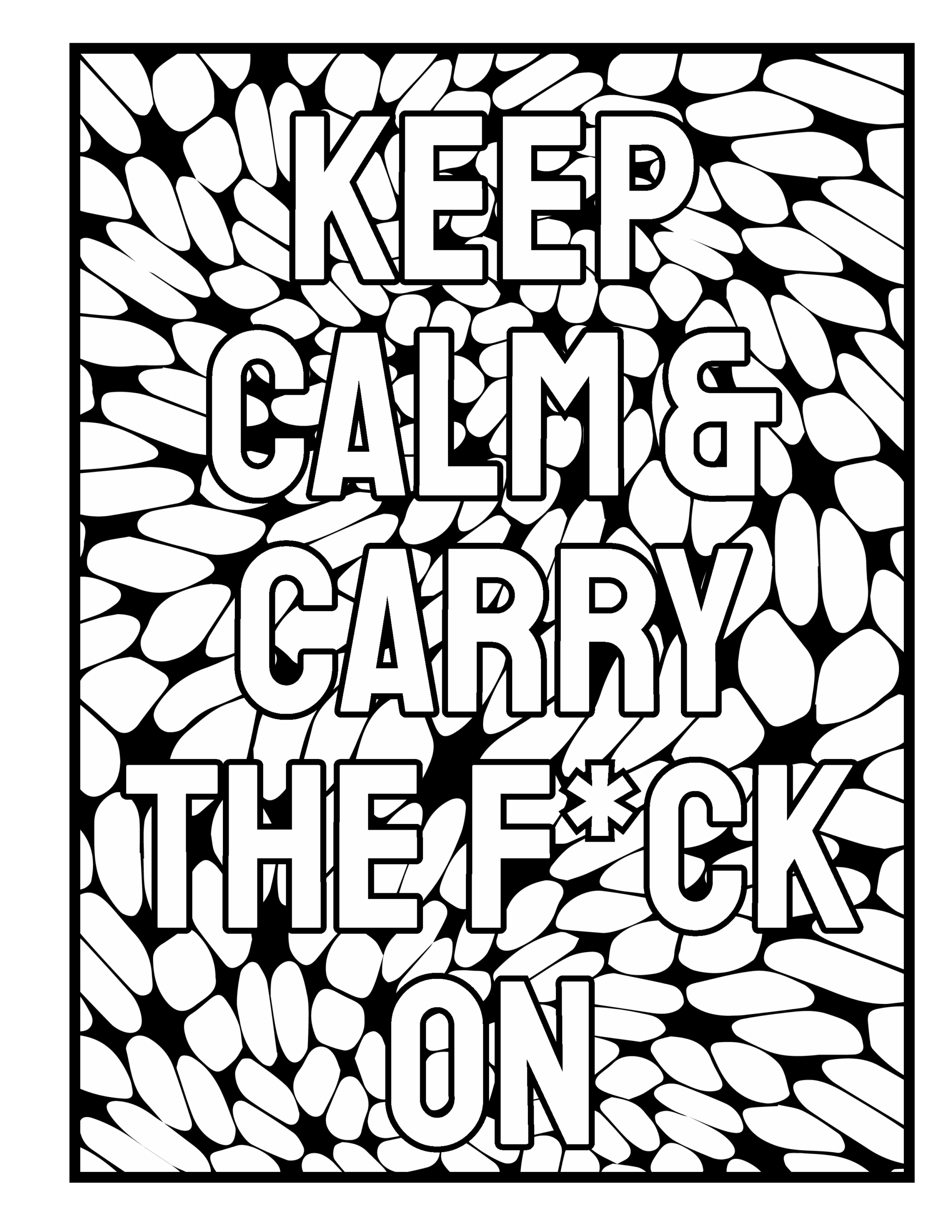 Free Printable Swearing Coloring Pages