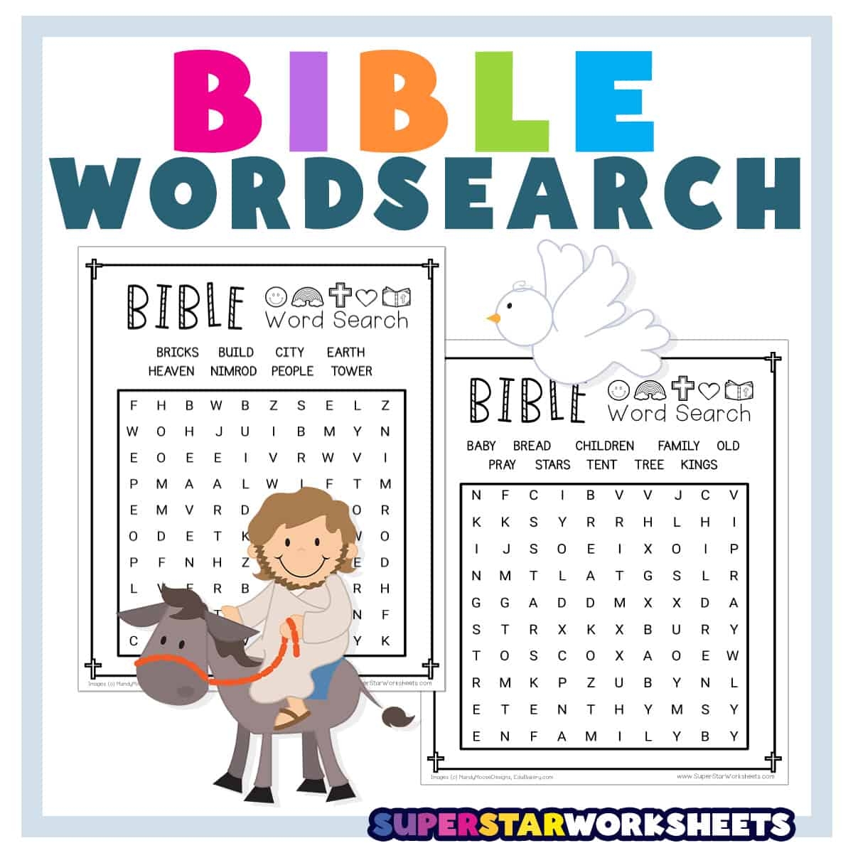 Free Printable Bible Word Search