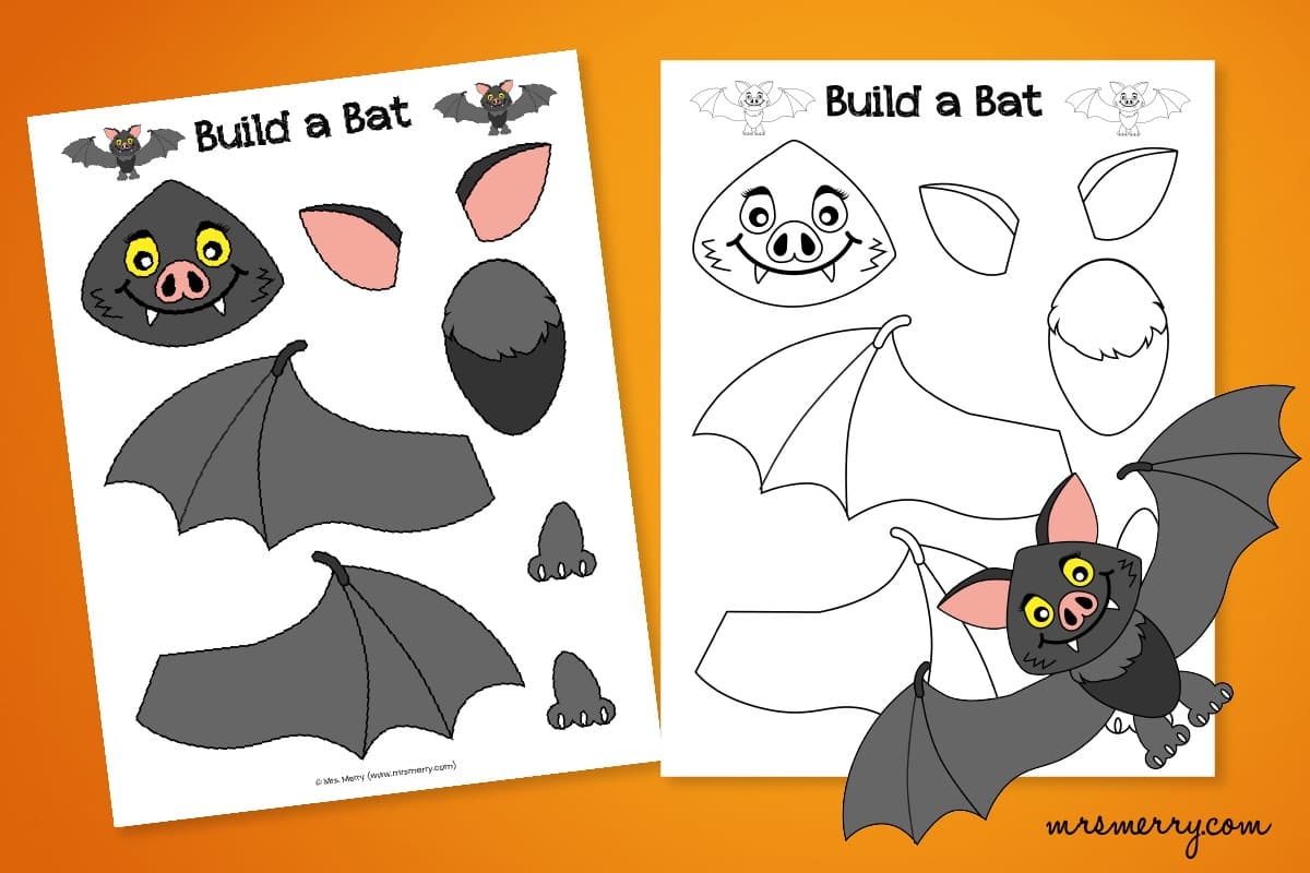 Bat Template Printable Free