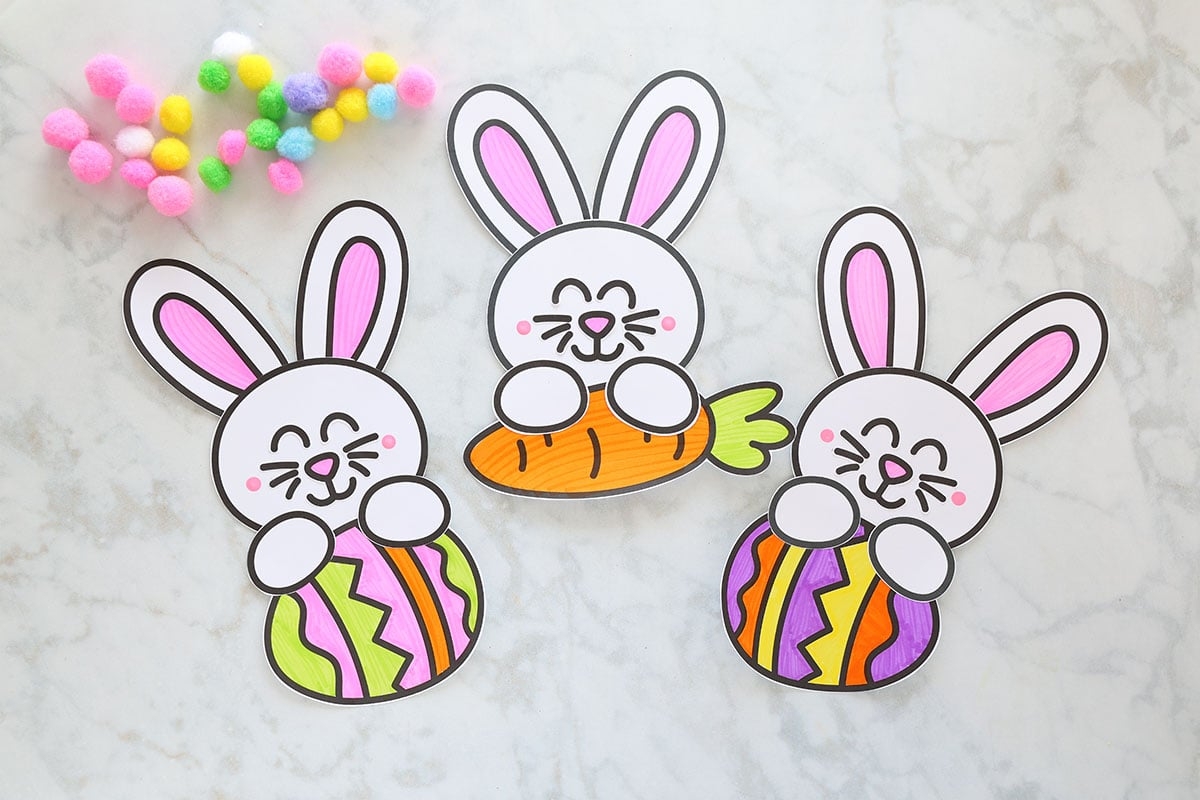 Free Printable Rabbit Template