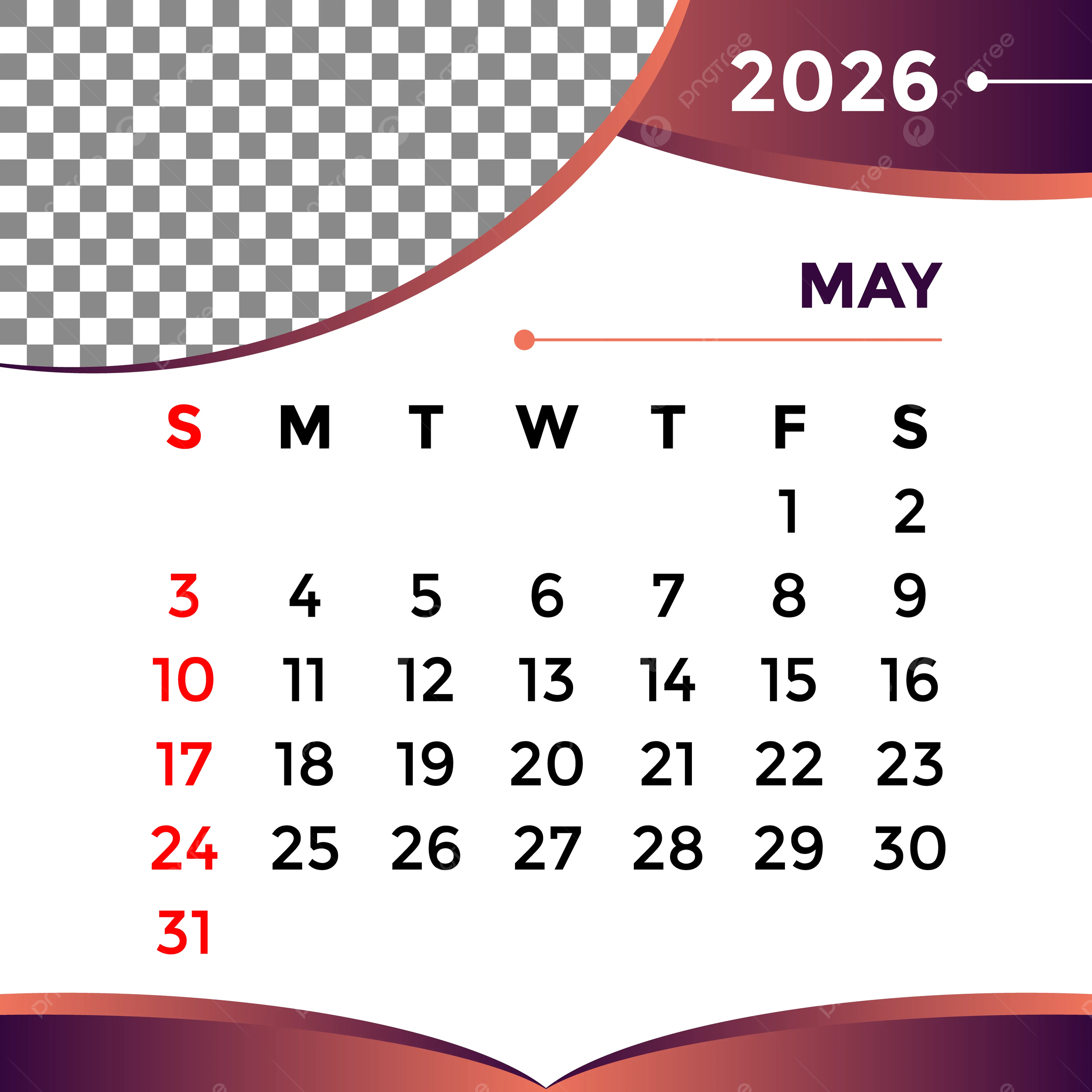 May 2026 Wallpaper Calendar