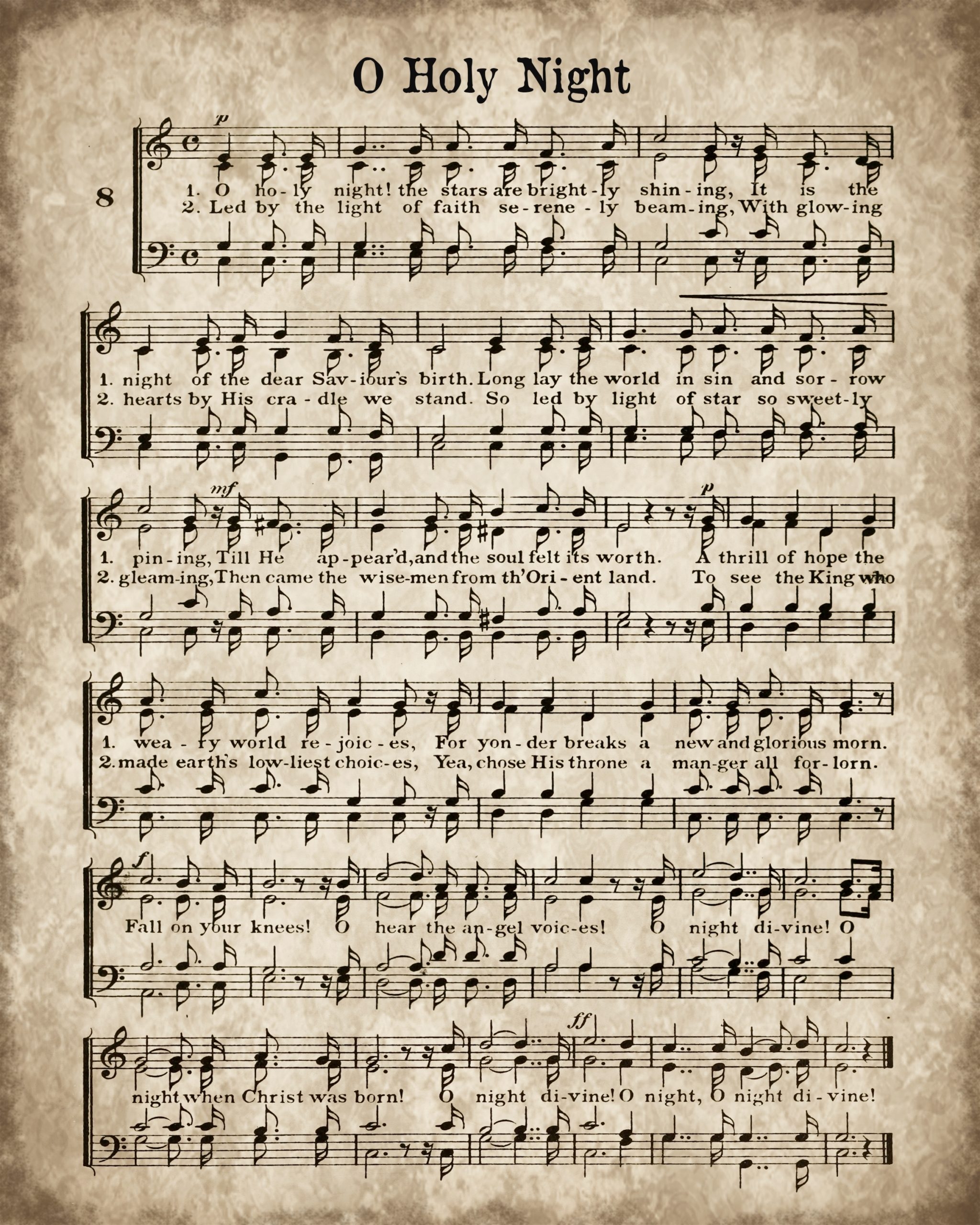 Christmas Sheet Music Printable Free