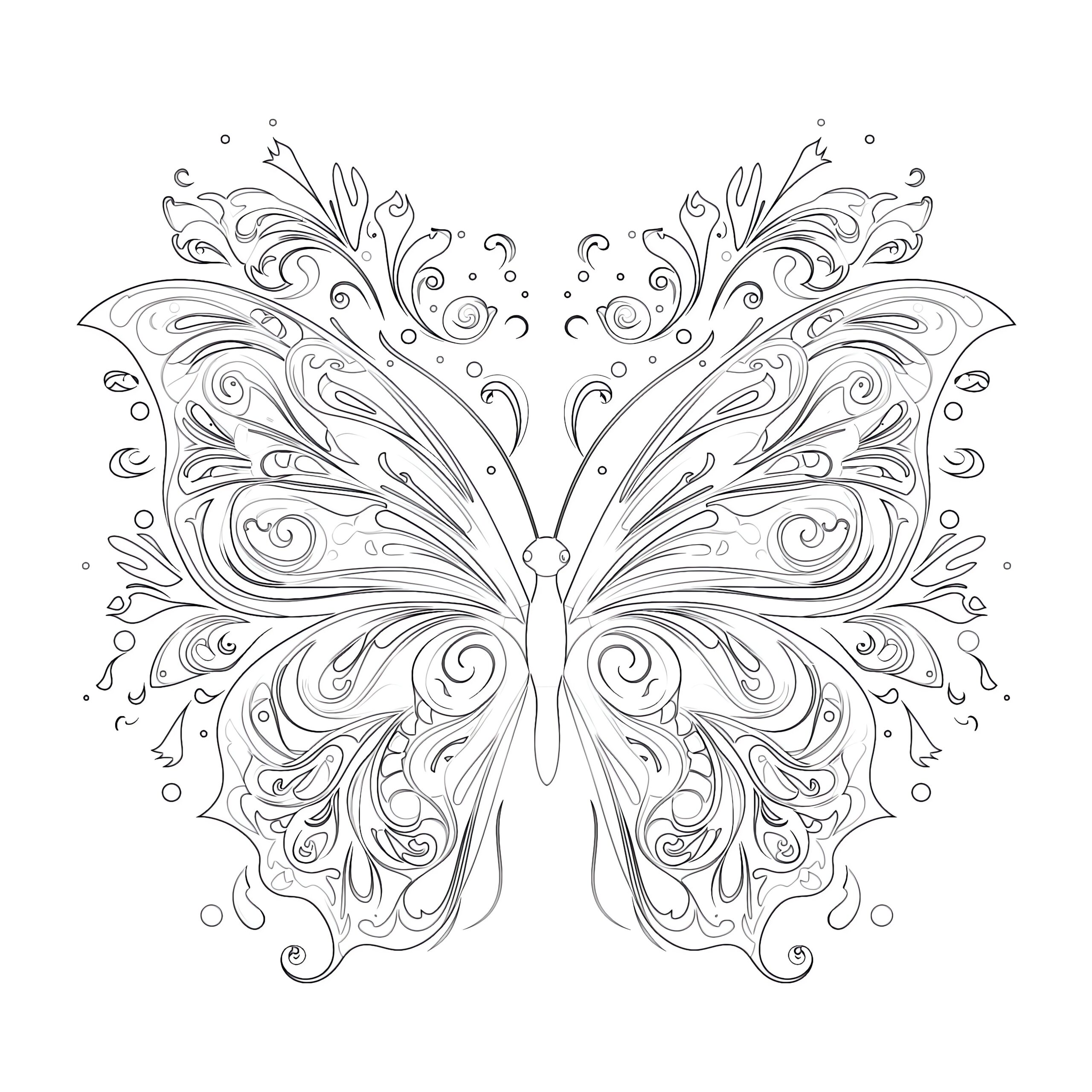 Free Printable Butterfly Coloring Sheets