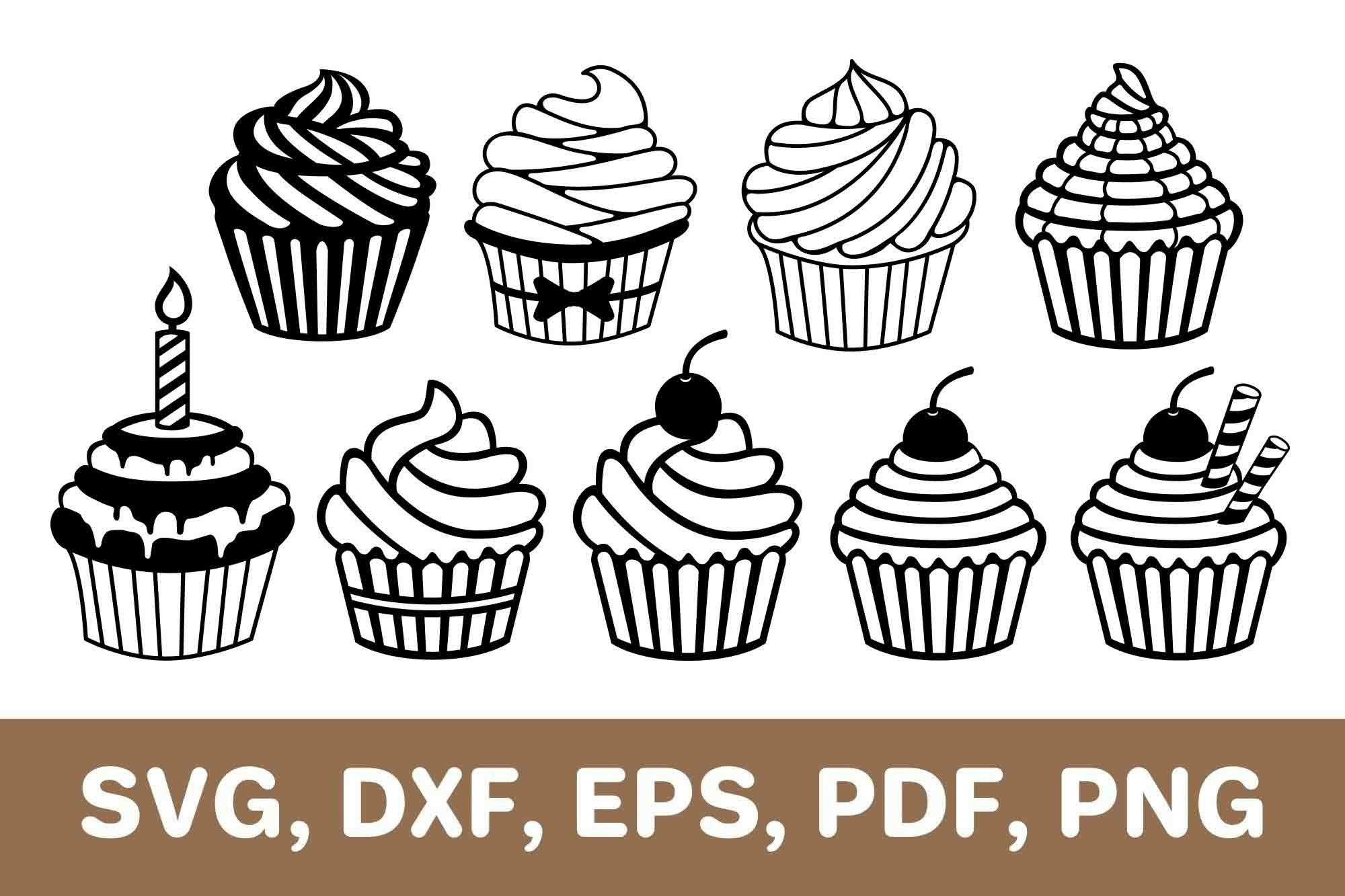 Cupcake Template Free Printable