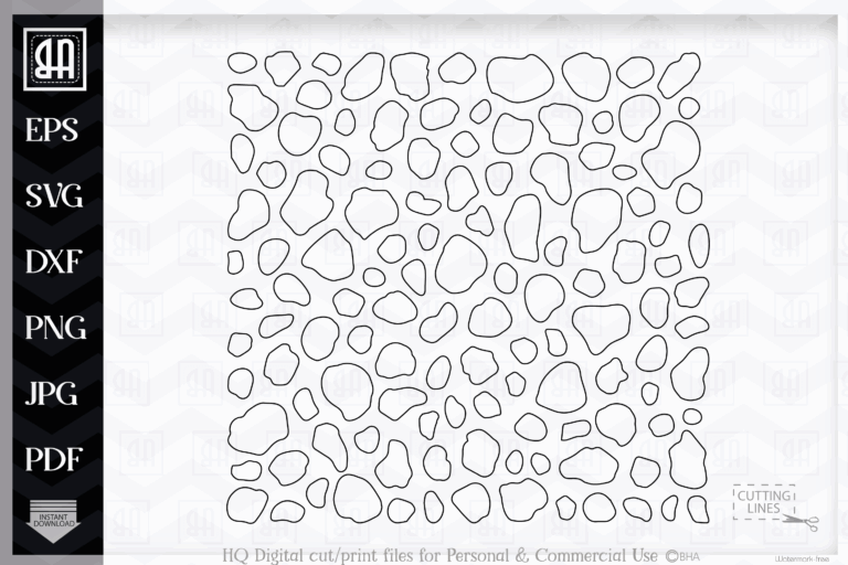 Dalmatian Spots SVG Dog Pattern Texture SVG Dog SVG By Blueberry Hill Art TheHungryJPEG