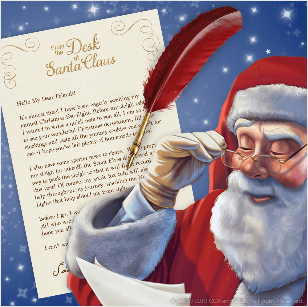 From Santa Letter Template Free Printable