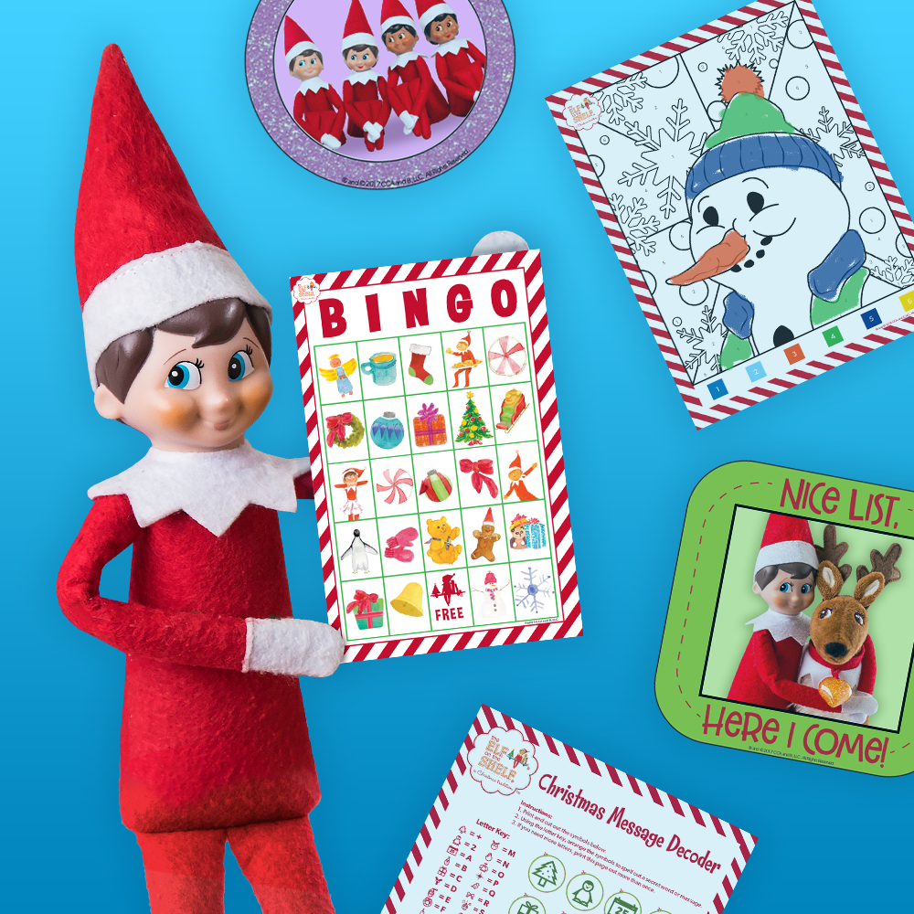Free Elf On A Shelf Printables