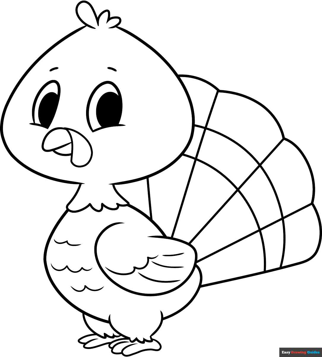 Free Turkey Coloring Pages Printable