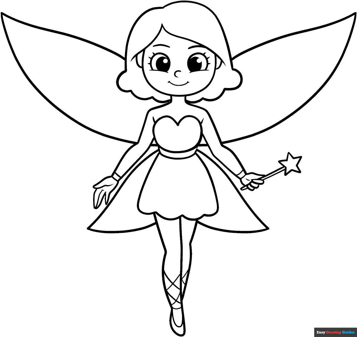 Fairy Free Printable Coloring Pages