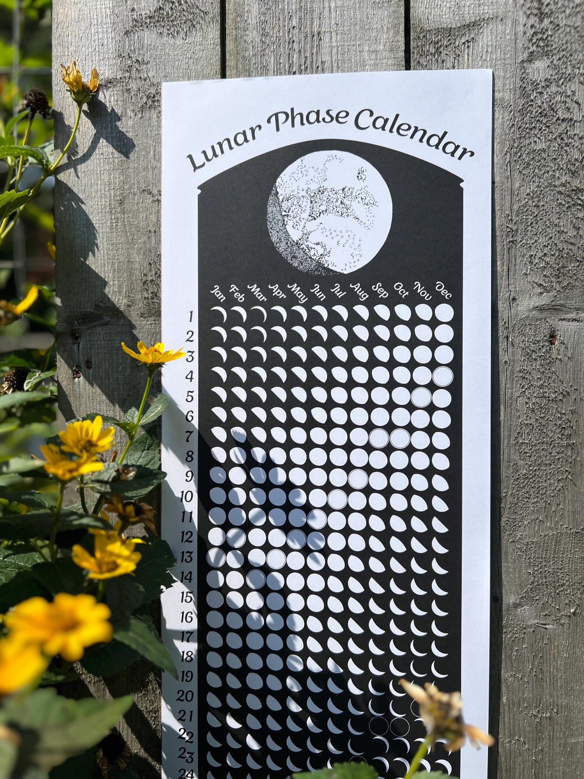 Fishing Calendar Etsy