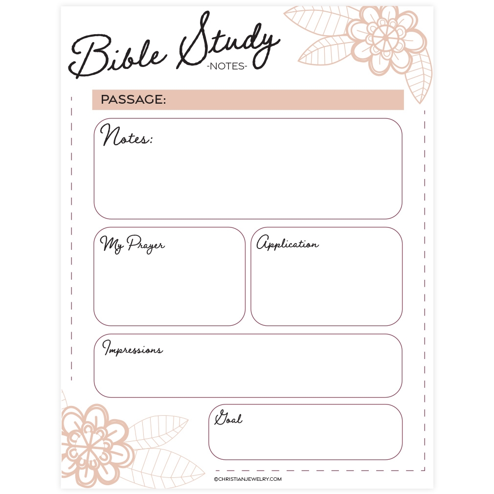 Free Printable Bible Studies