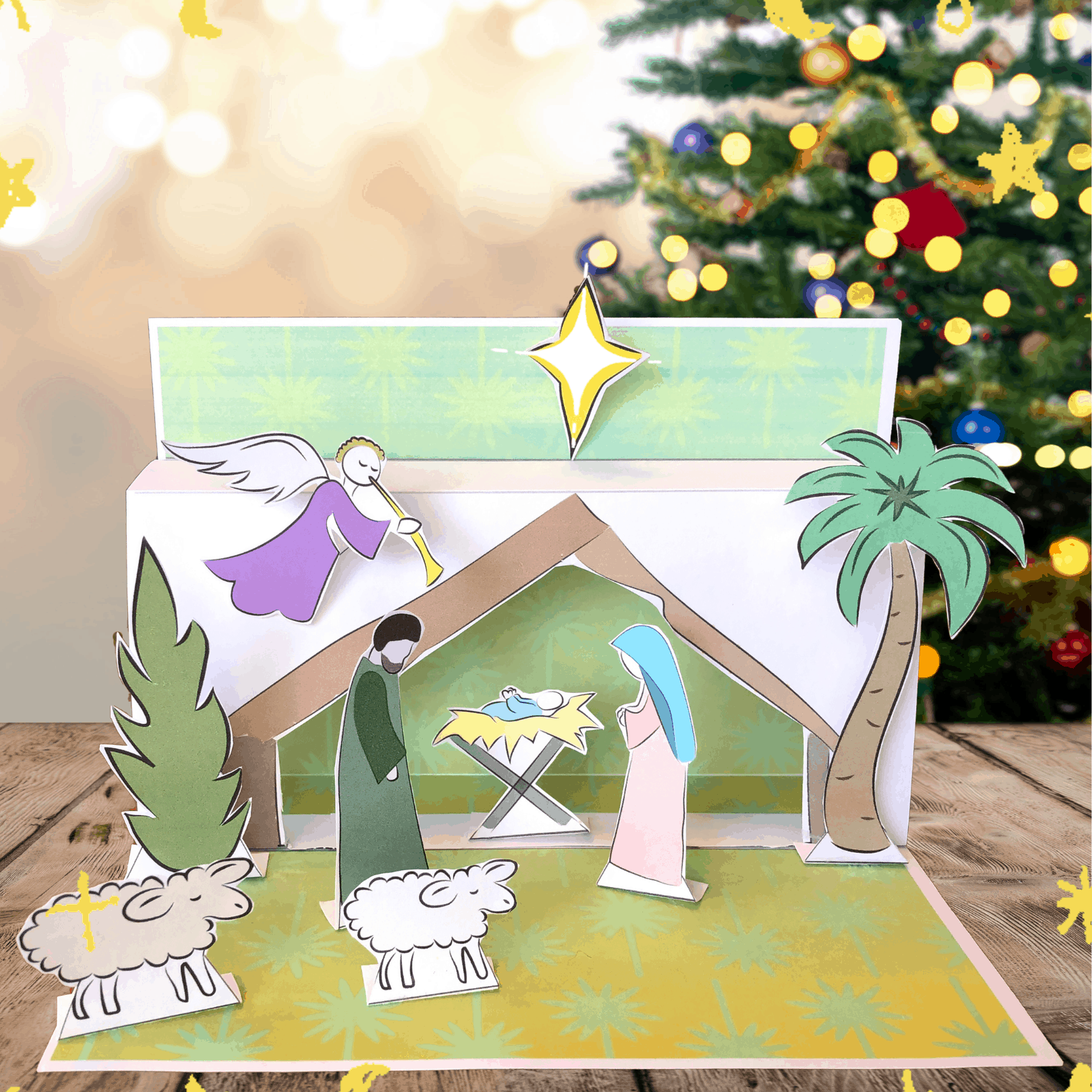 Free Printable Manger Scene
