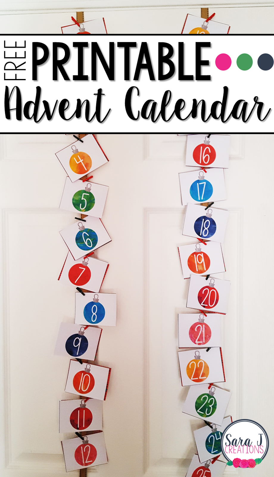 Free Printable Advent Calendar