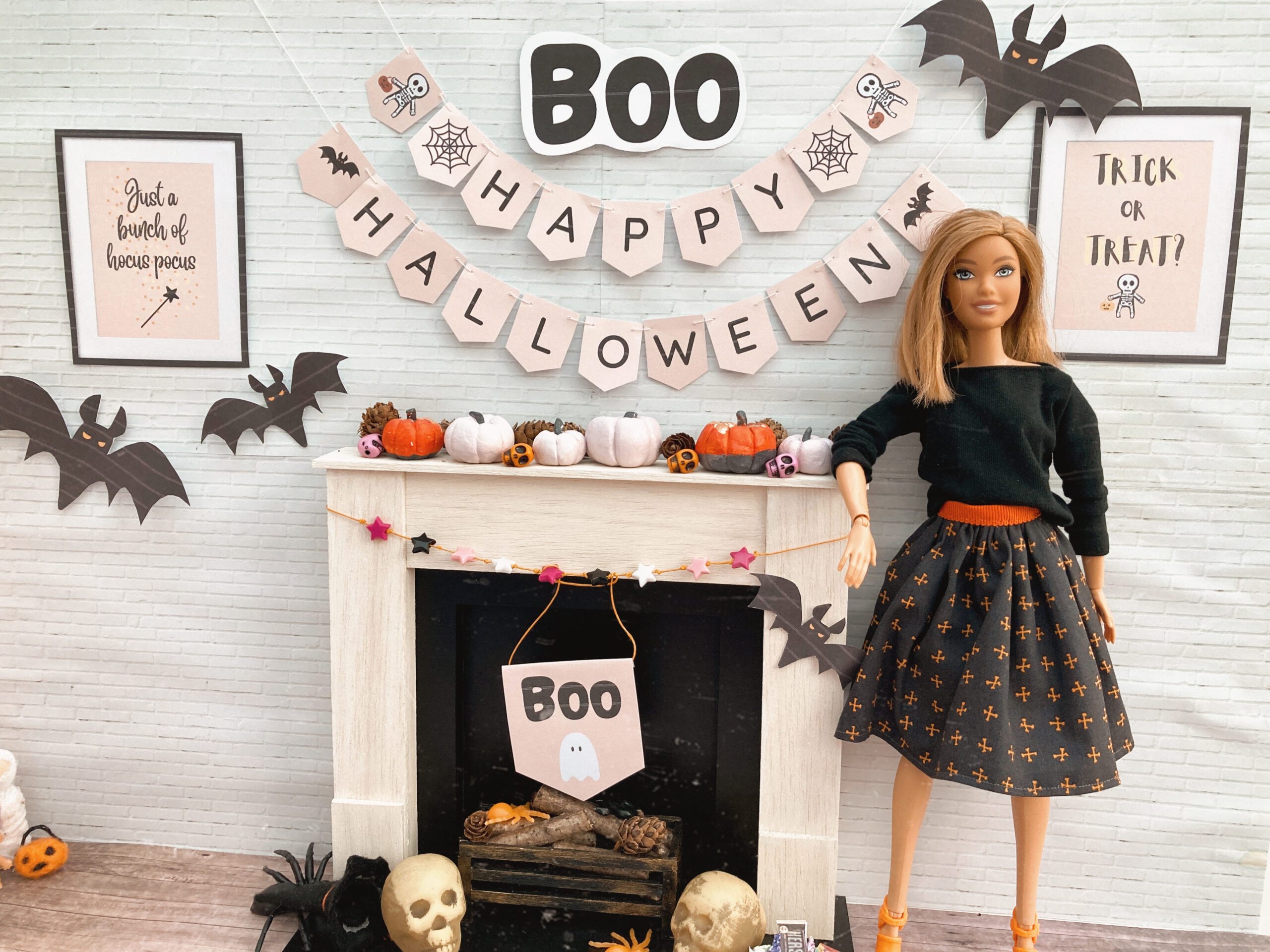 Free Printable Barbie Halloween Decorations Galaxia Dolls