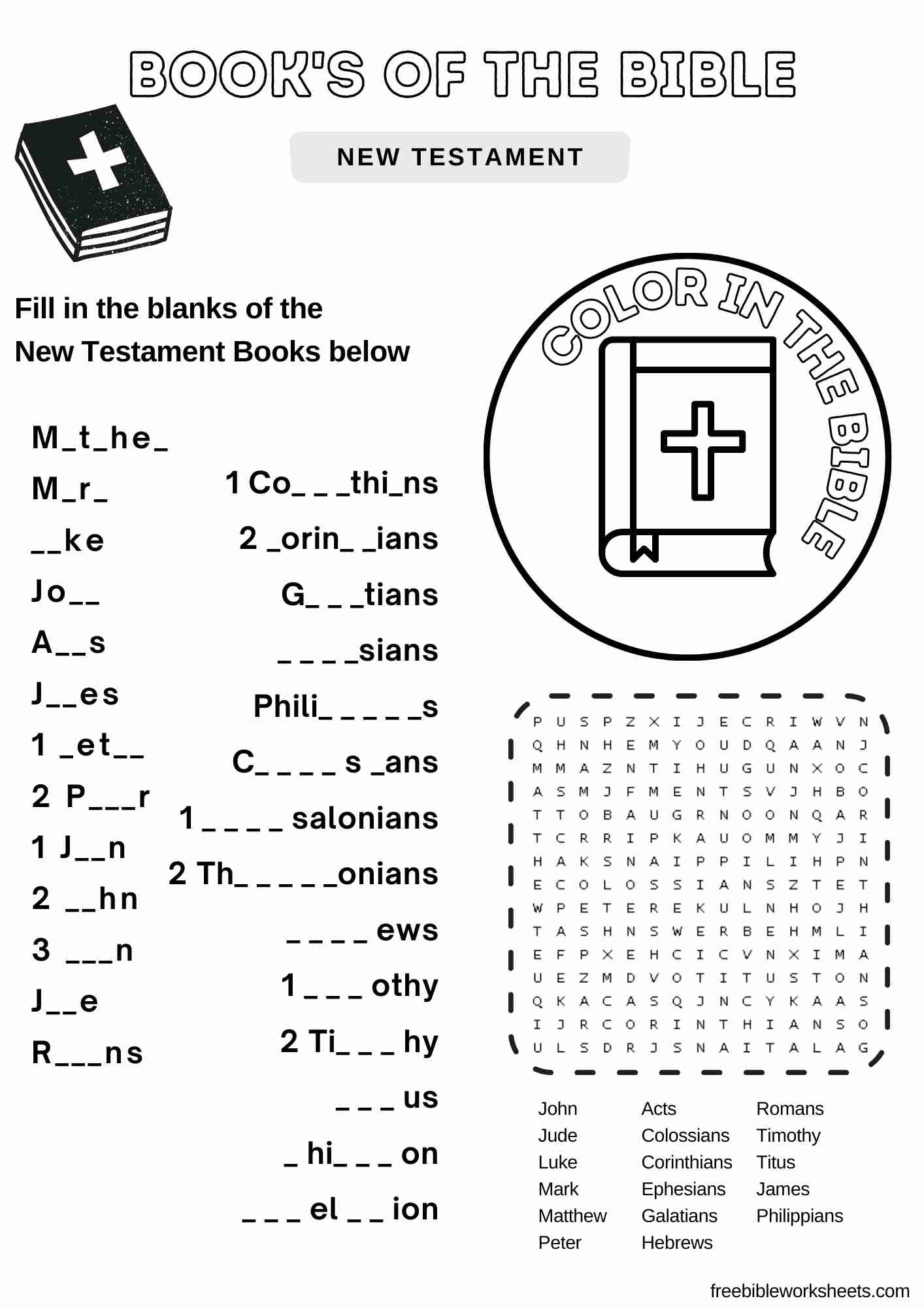 FREE Printable Digital Bible Study Worksheet Lifeenprivee Worksheets Library