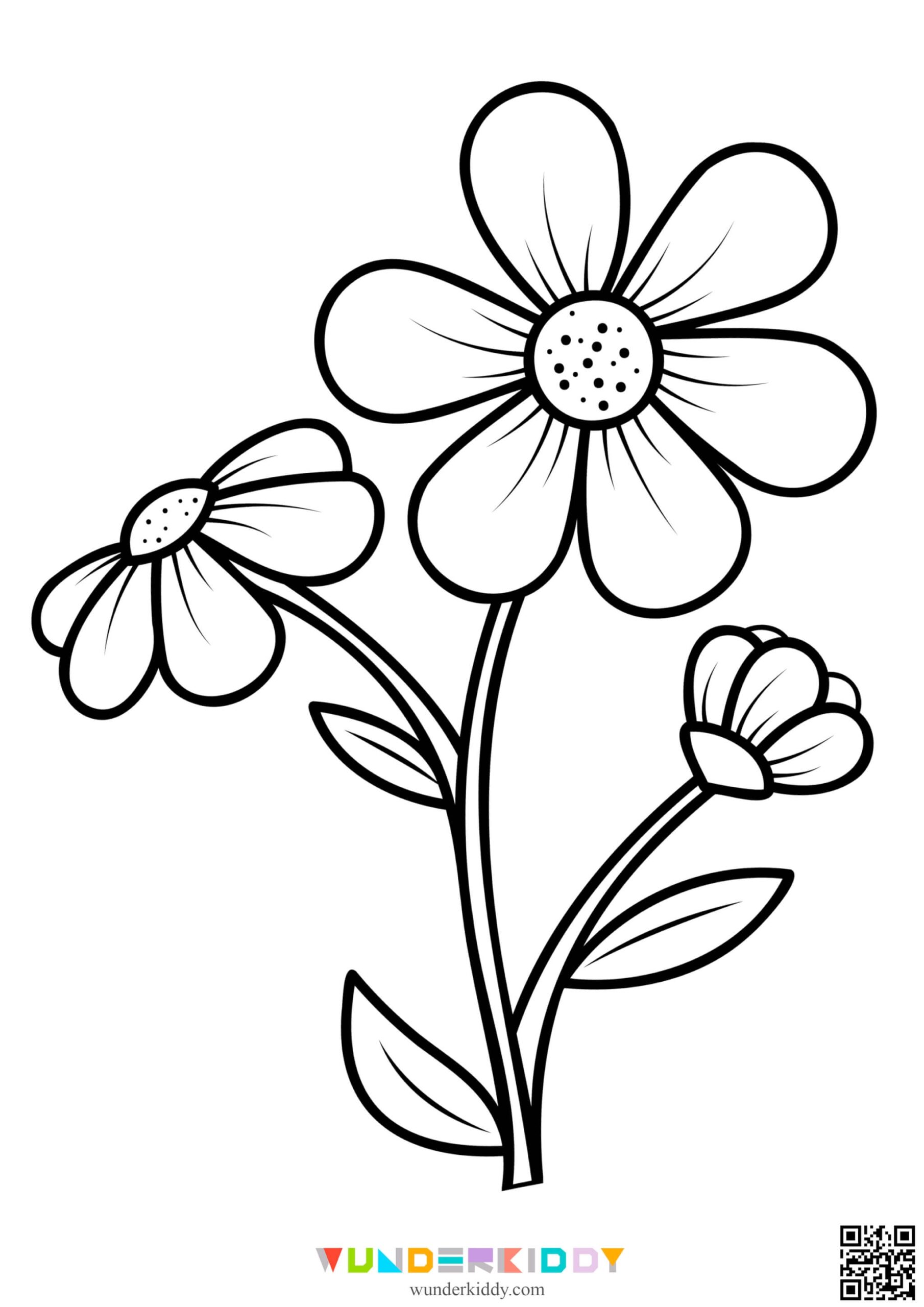 Free Printable Coloring Sheets Of Flowers