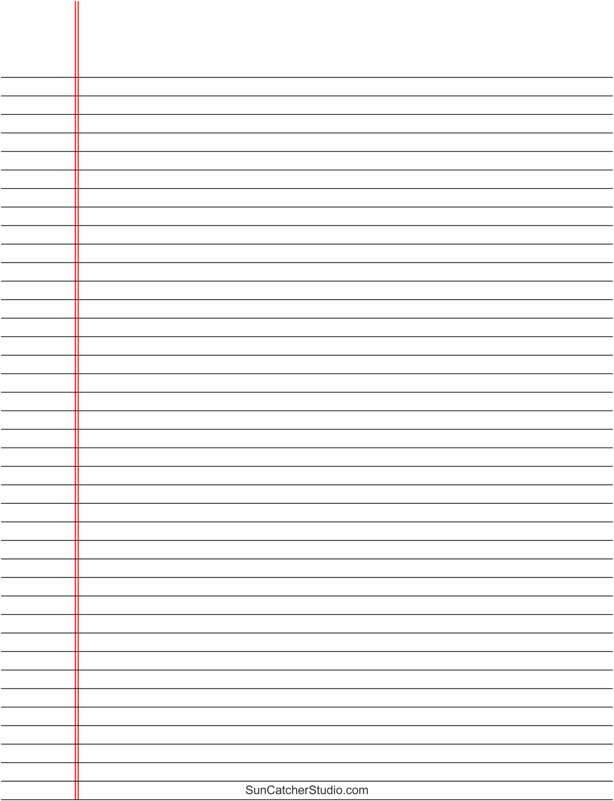 Free Printable Lined Paper Handwriting Notebook Templates Free Printables Monograms Design Tools Patterns U0026 DIY Projects
