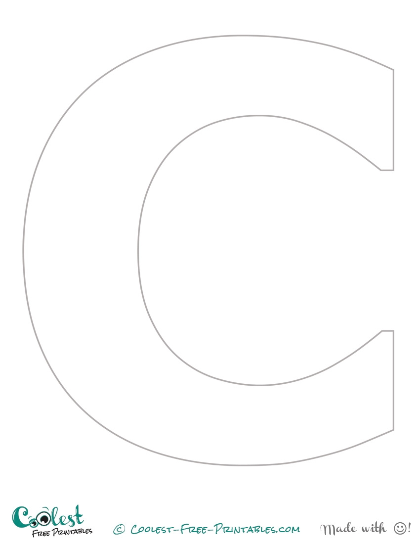 Letter Stencils Printable Free