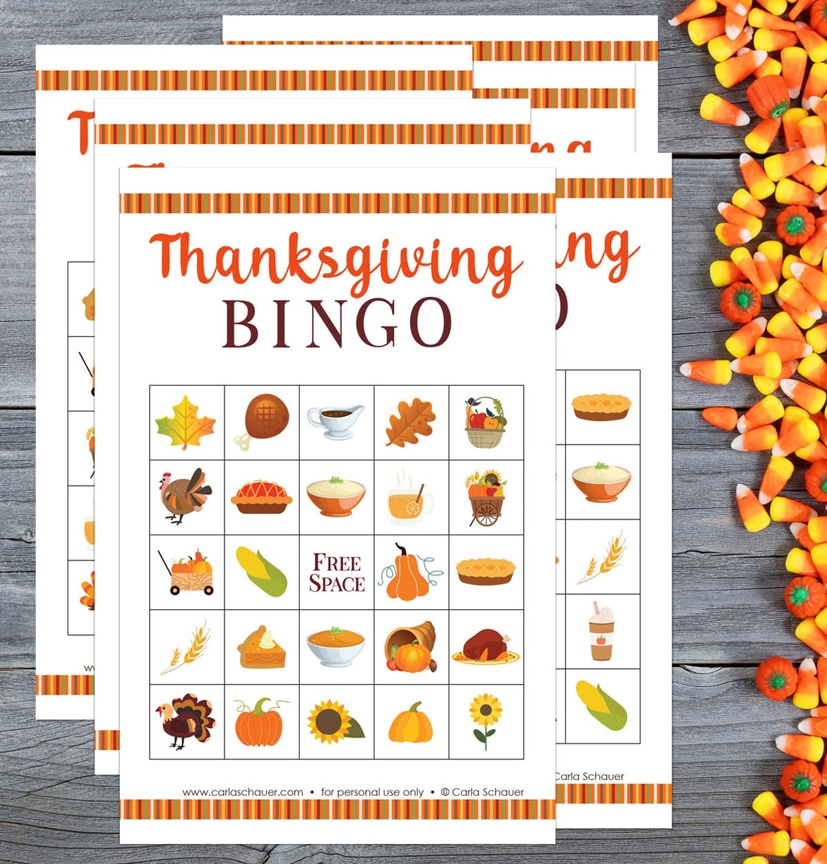 Thanksgiving Bingo Free Printable