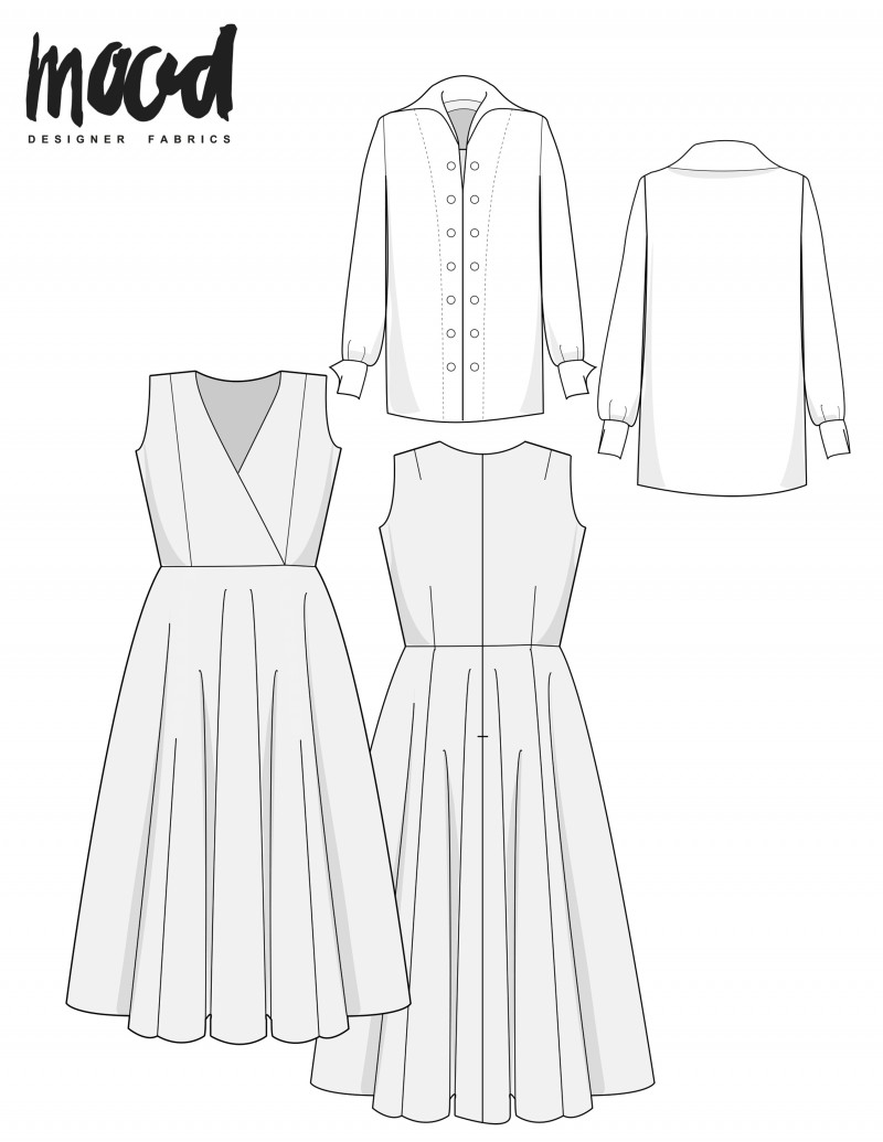 Free Sewing Patterns Download Patterns Mood Fabrics