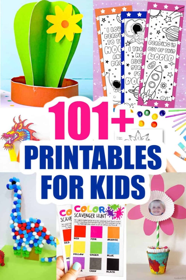 Fun Free Kids Printables The Craft Train Worksheets Library