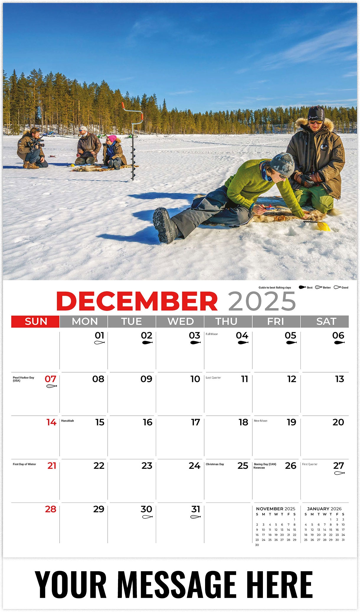 Lunar Fishing Calendar May 2026