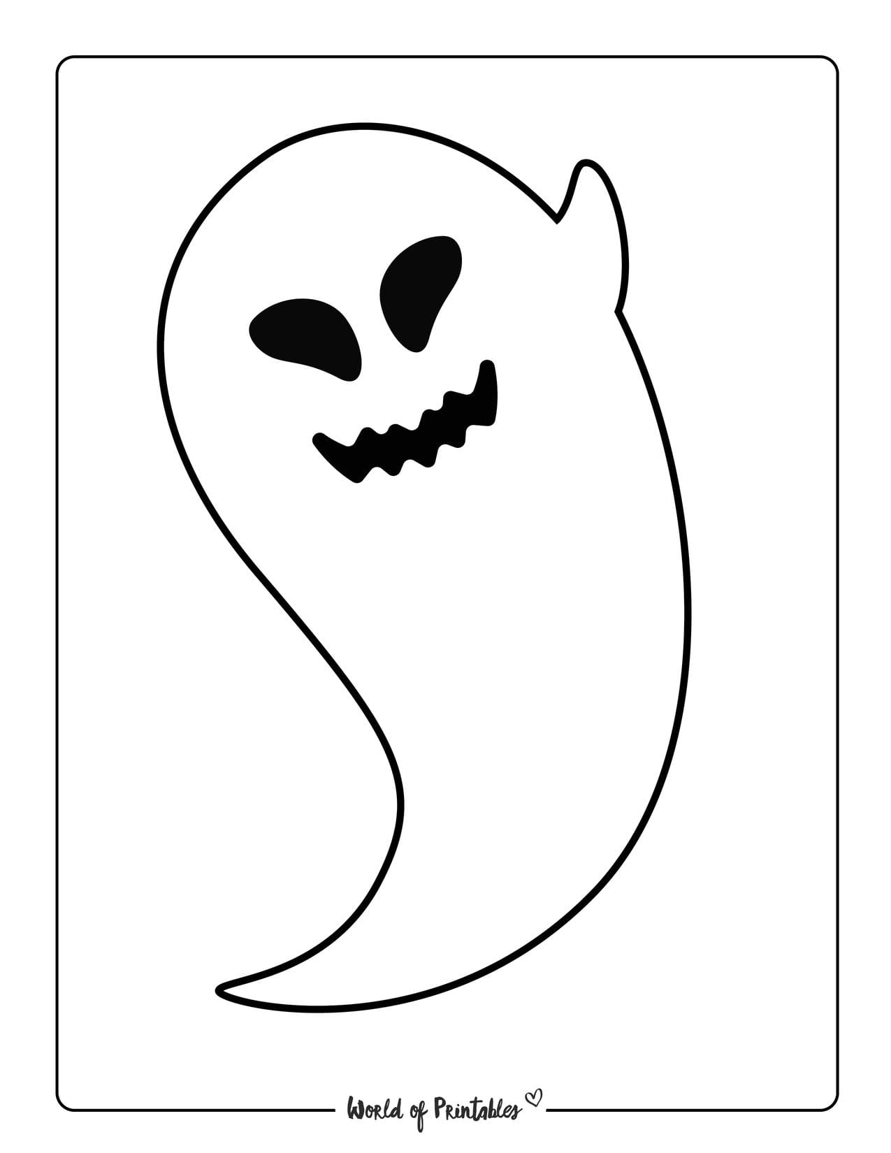 Free Printable Ghost Templates