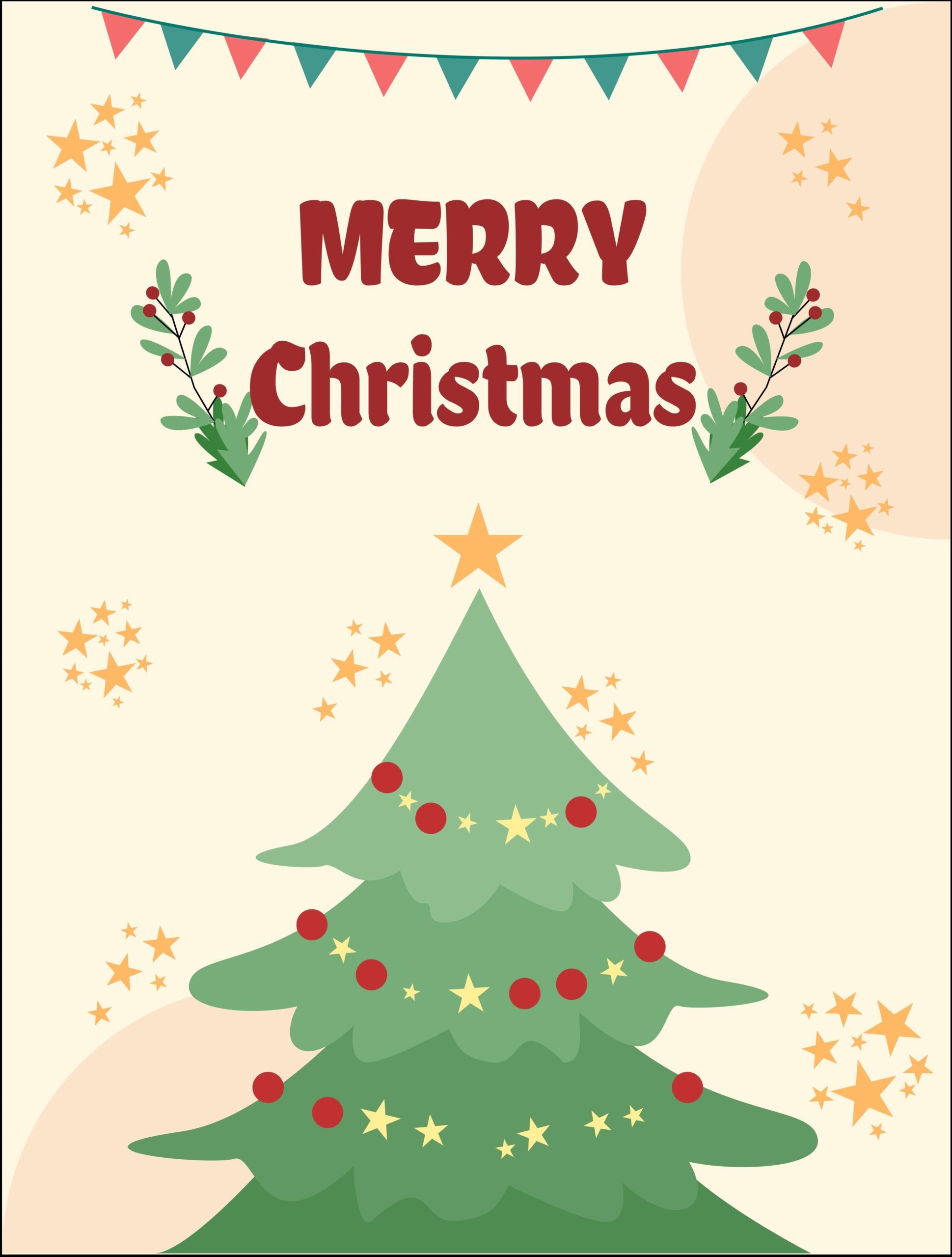 Free Christmas Card Printable Templates