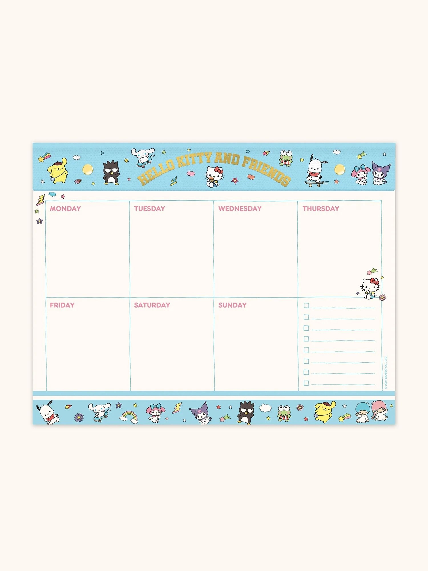 Hello Kitty Kicks Off 2026 Early With Adorable Sanrio Calendar U0026 Planner Collection For International Fans