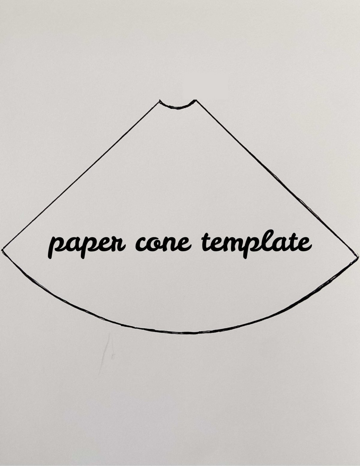 Ice Cream Cone Template Free Printable
