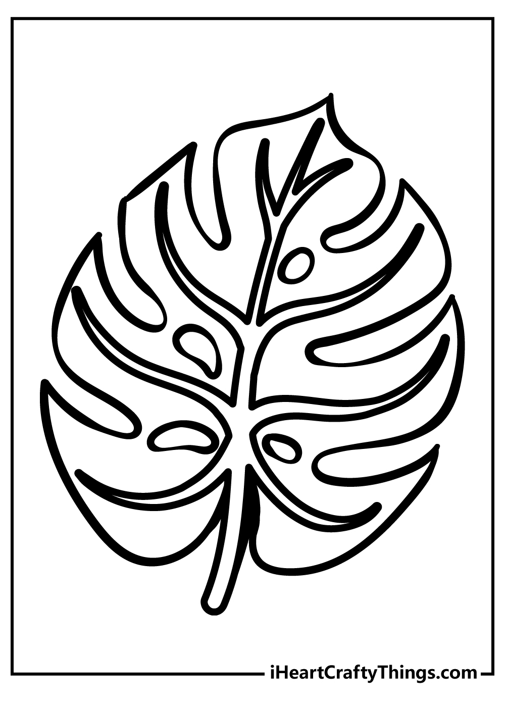 Leaf Coloring Pages 100 Free Printables 