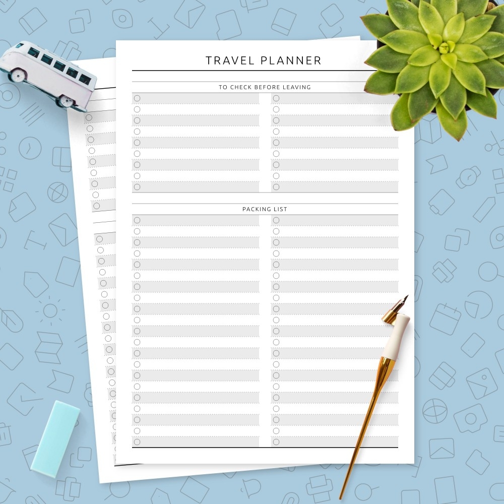 Printable Packing List Free