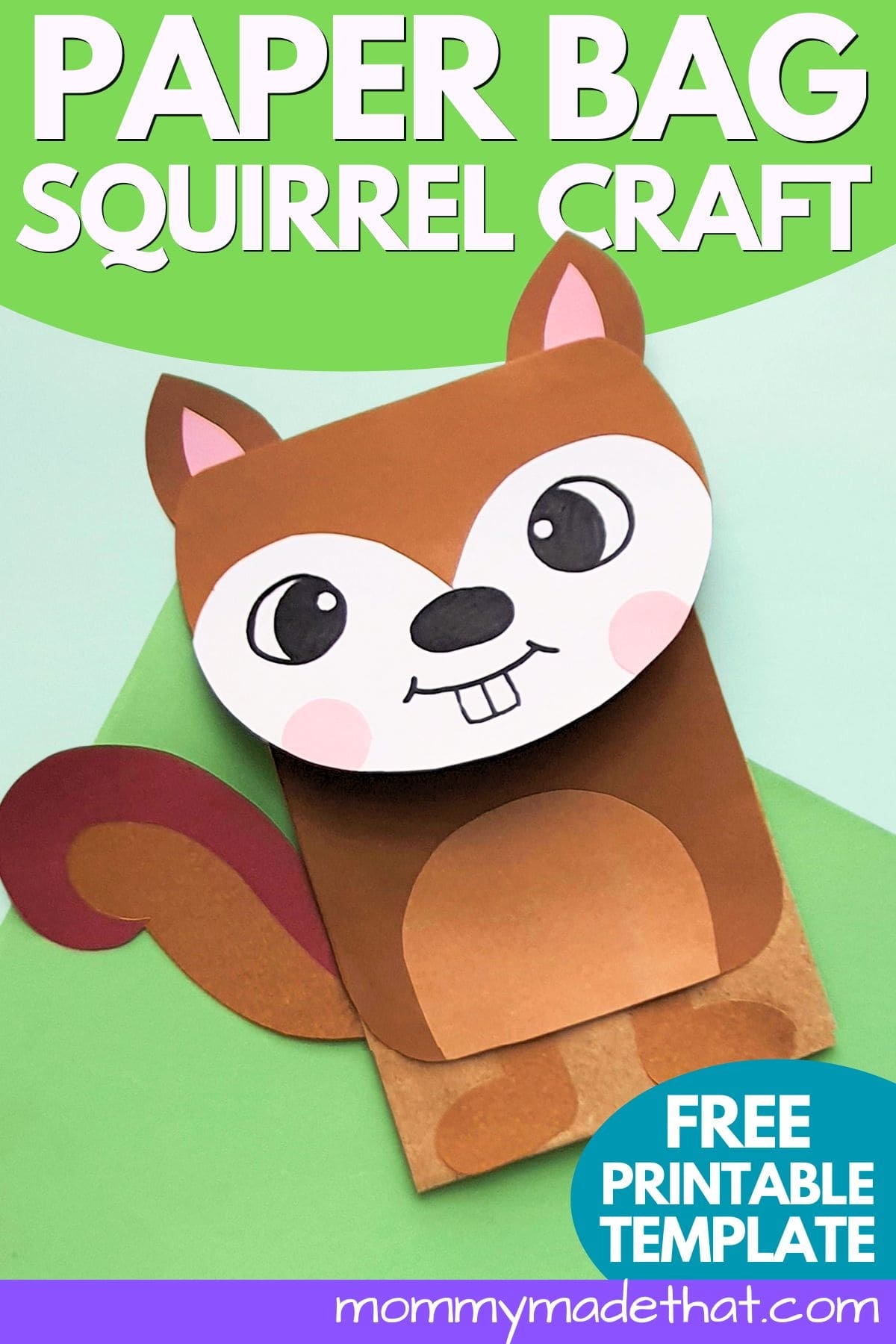 Squirrel Template Free Printable