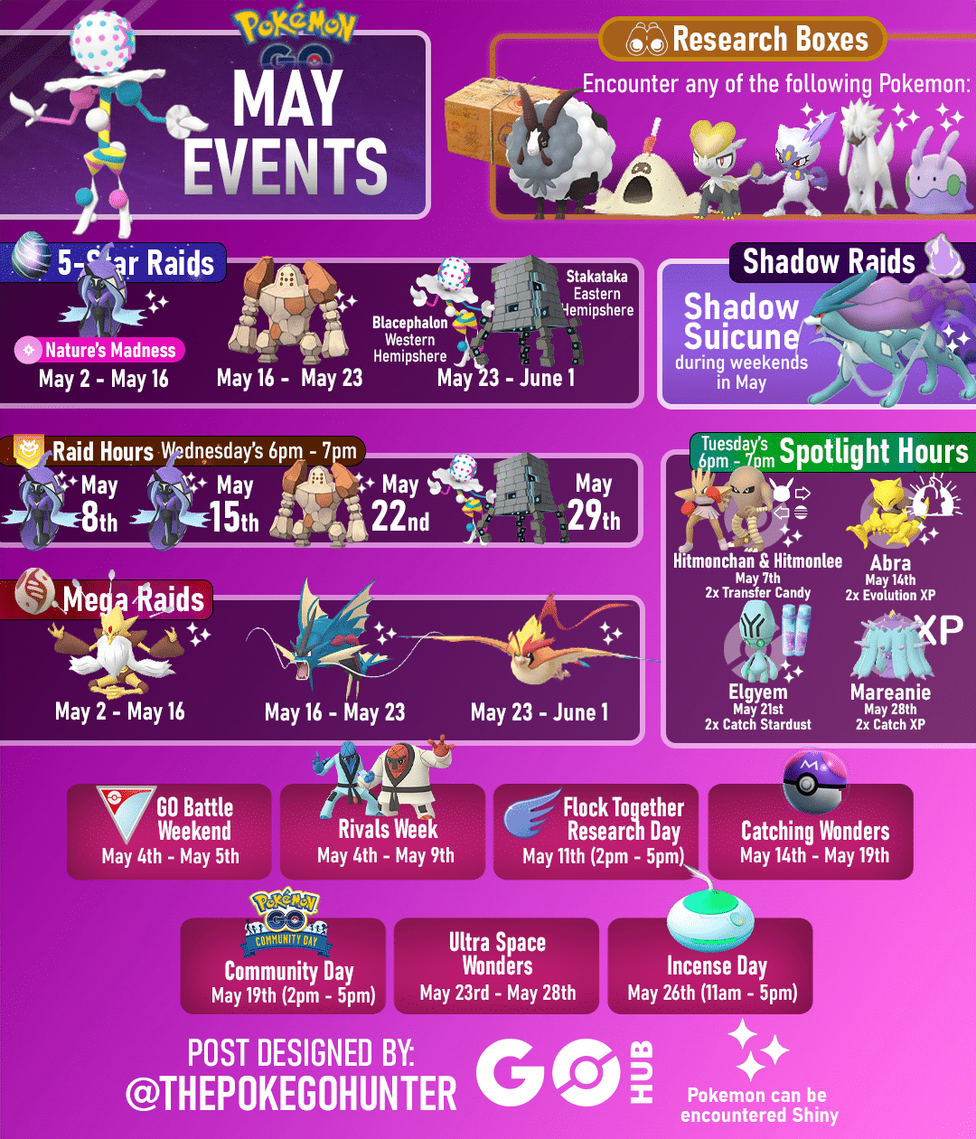 Pok mon GO May 2024 Event Guide Pok mon GO Hub