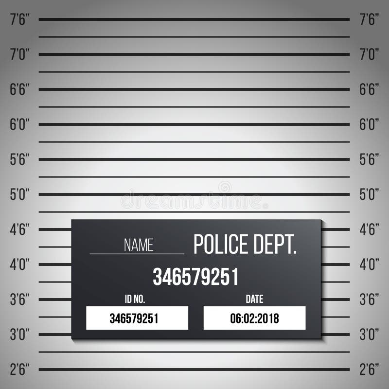 Police Mugshot Template Stock Illustrations 187 Police Mugshot Template Stock Illustrations Vectors U0026 Clipart Dreamstime