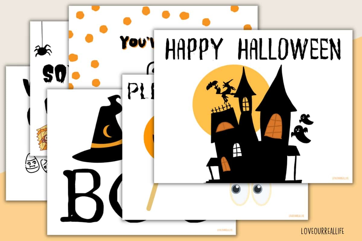 Free Printable Halloween Decorations