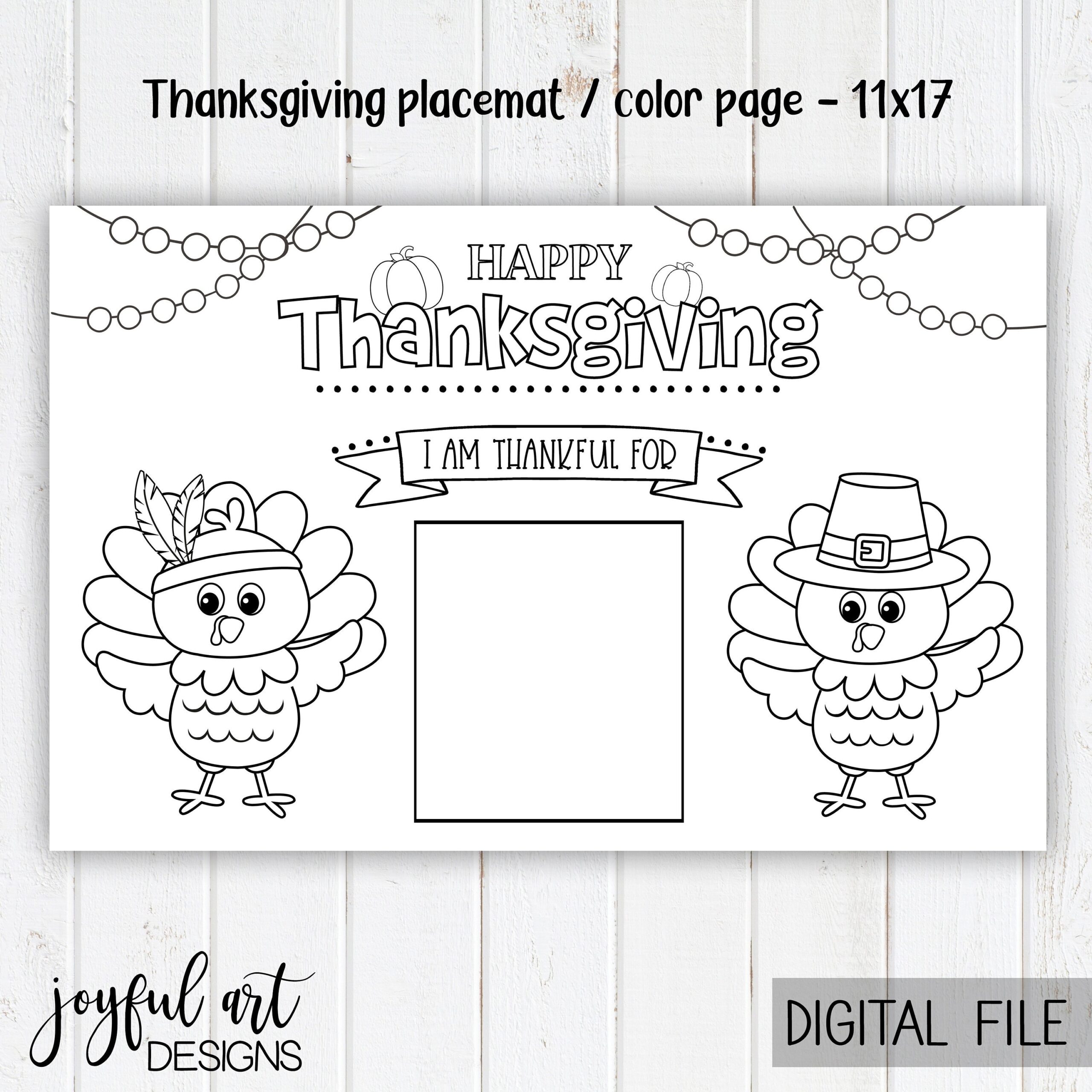 Printable Thanksgiving Placemat Kid s Thanksgiving Placemat Thanksgiving Coloring Page Thanksgiving Activities For Kids Kids Table Decor Etsy