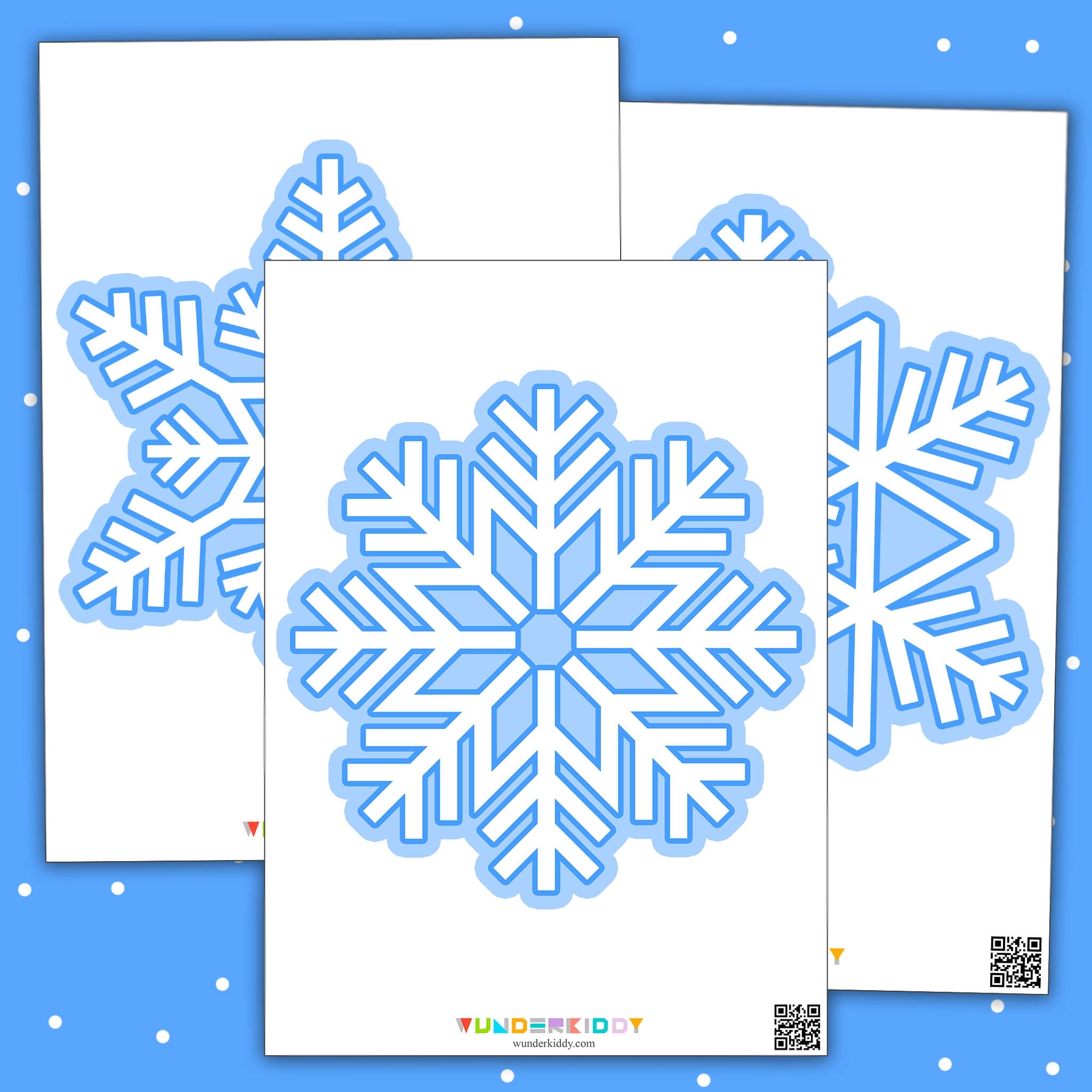 Snowflake Templates Print Free PDF