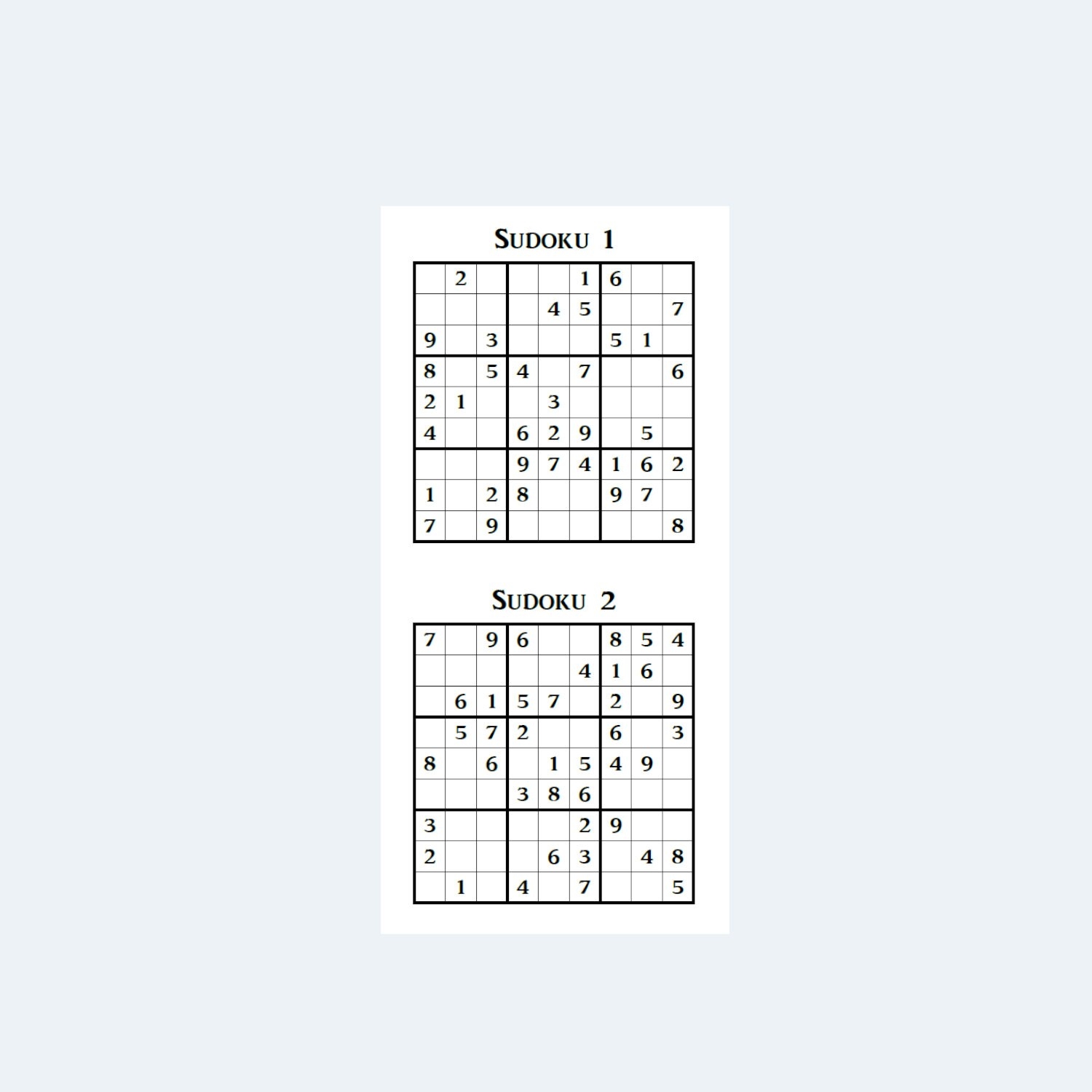 Free Printable Sudoku 6 Per Page